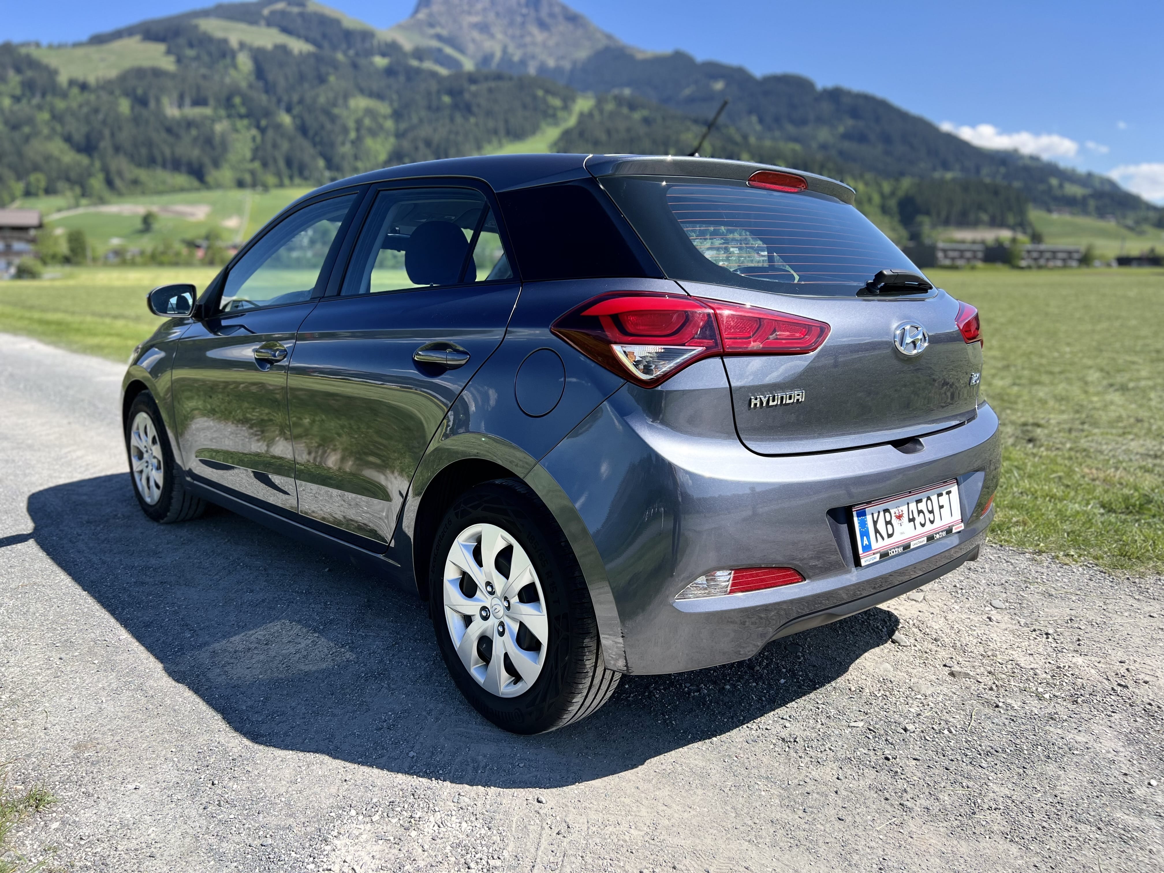 Hyundai i20 mit Winterreifen