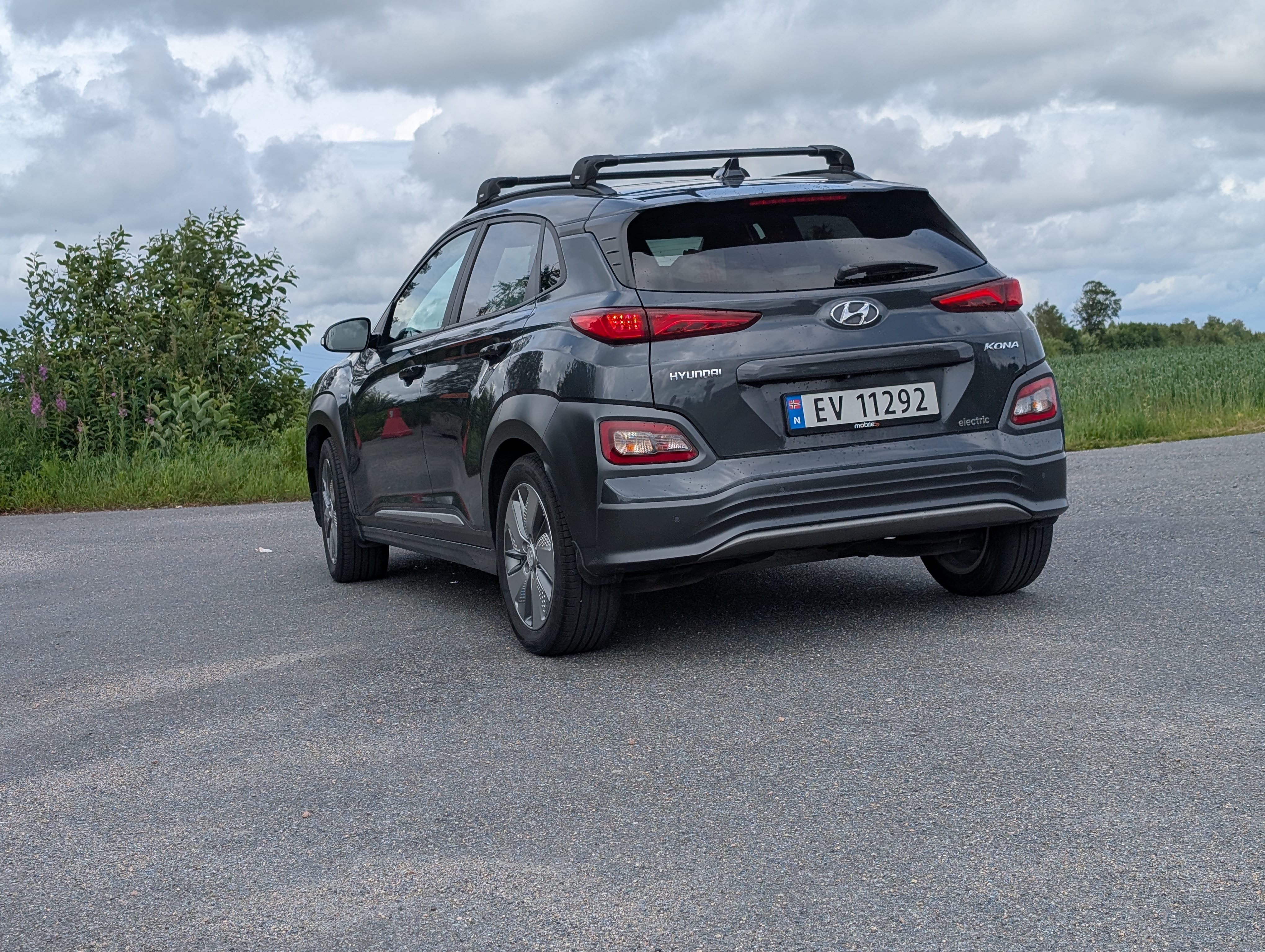 Hyundai Kona Electric LR med GPS