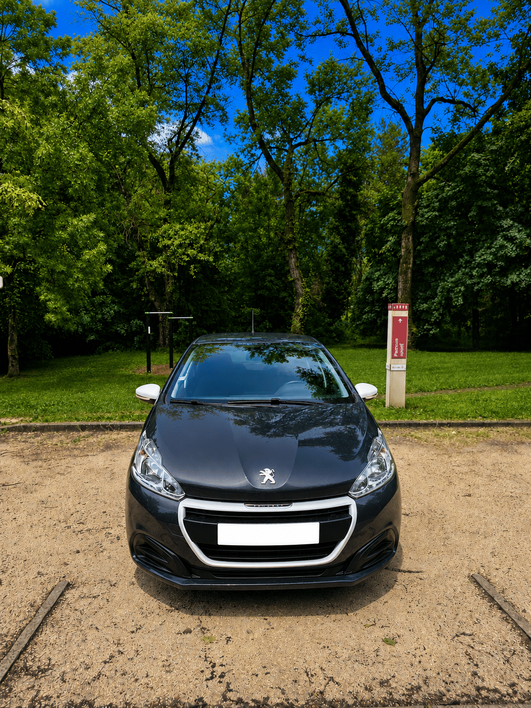 Peugeot 208 avec Autoradio