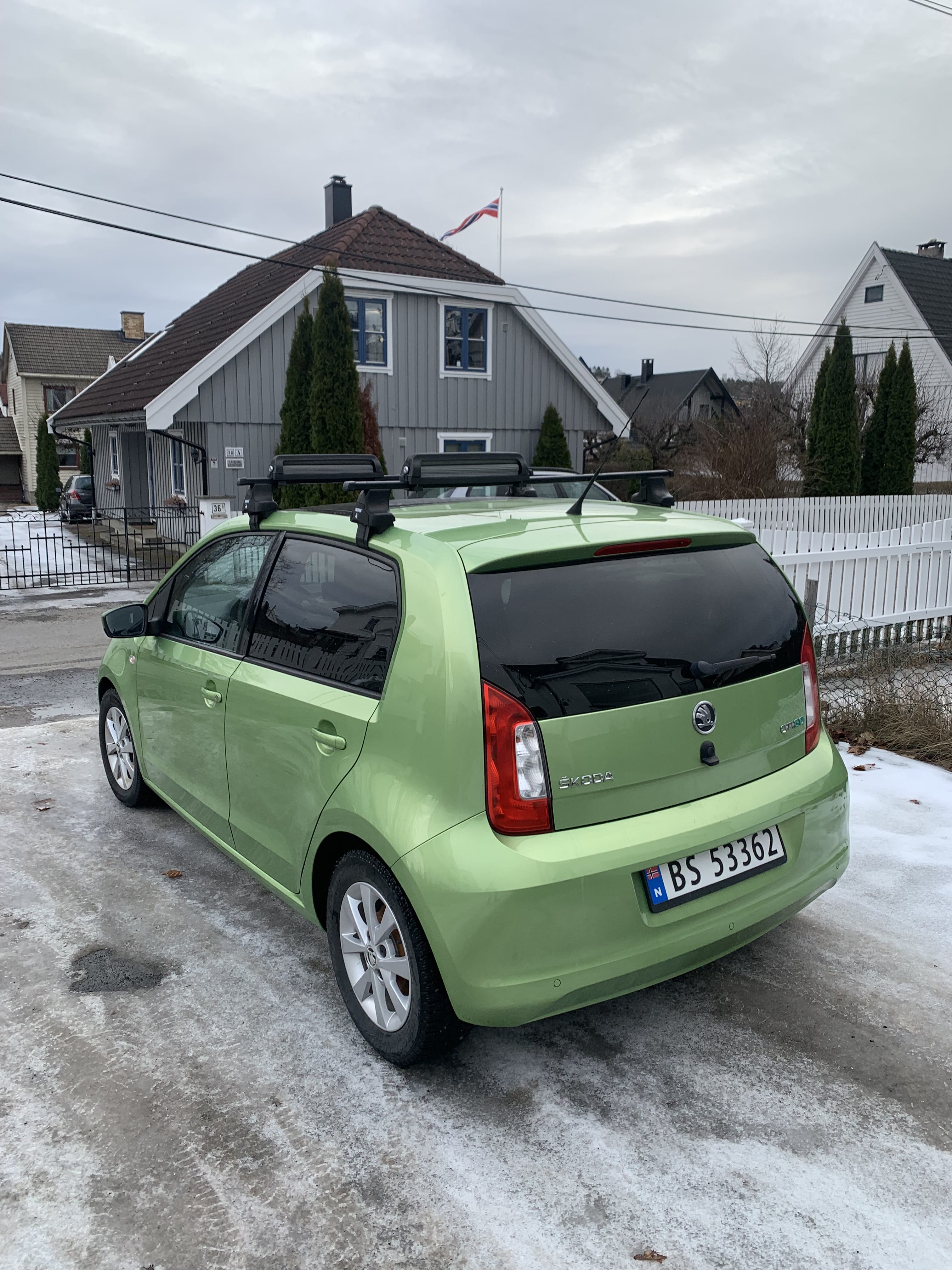 Skoda Citigo Green Tec mit Navigationsgerät