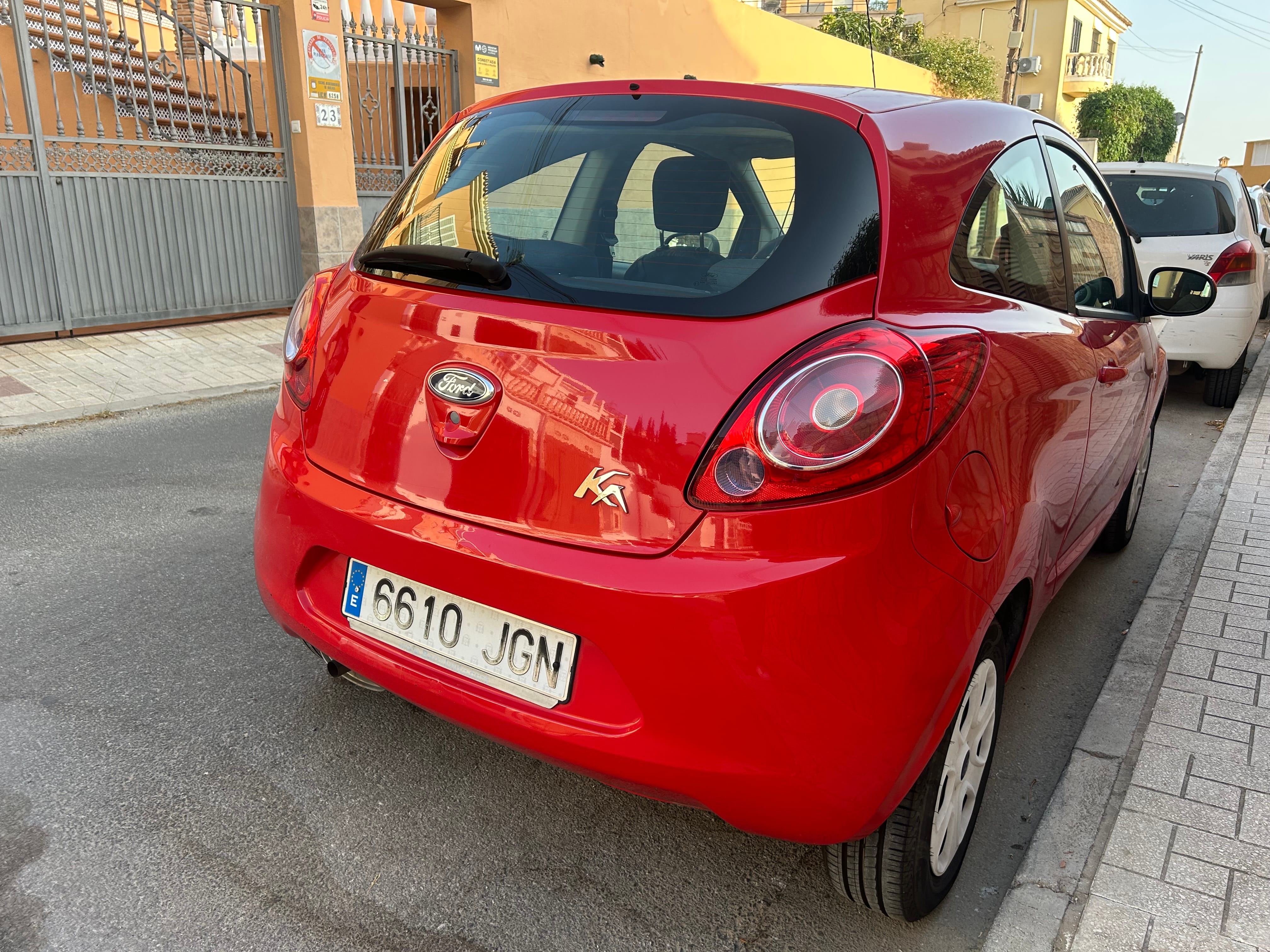 Ford Ka with Baby seat
