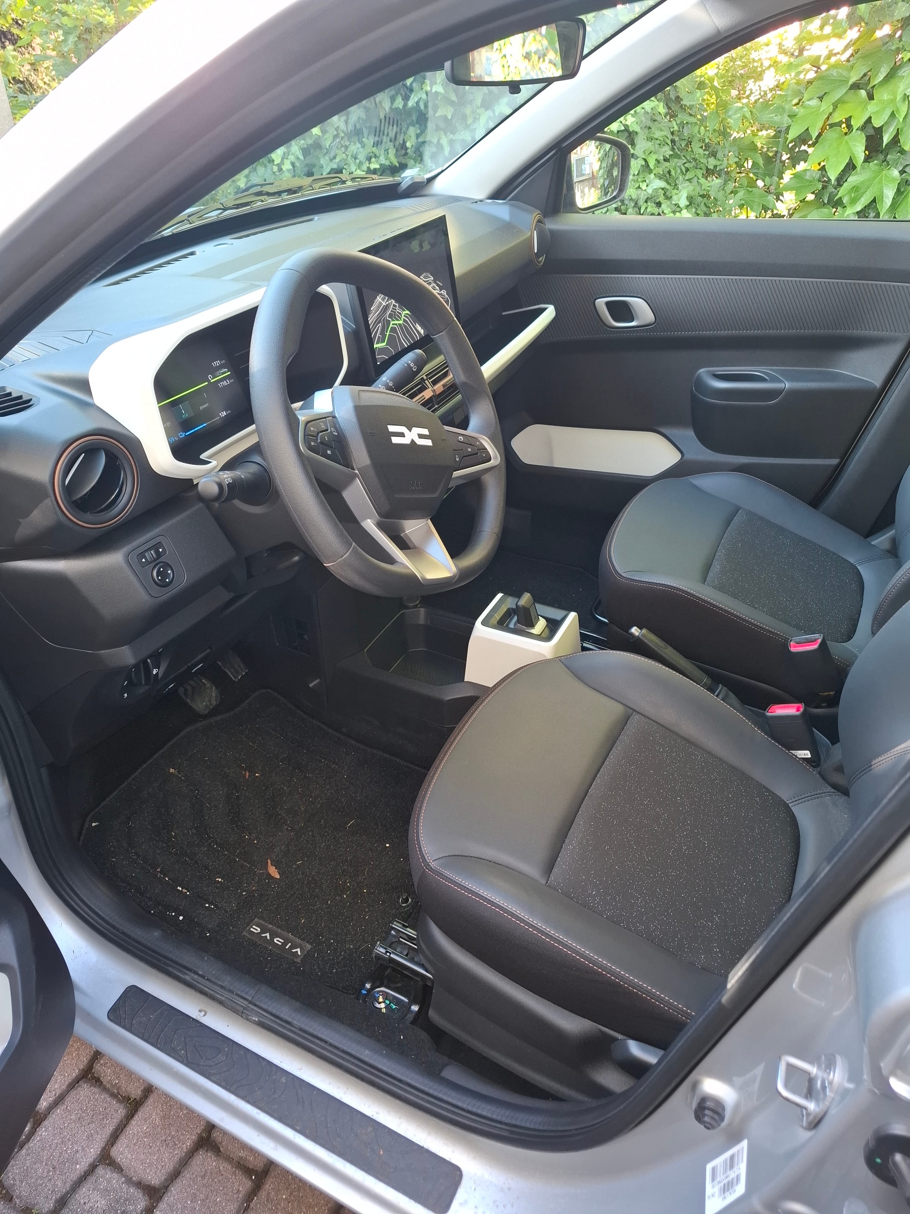 Dacia Spring mit Rückfahrkamera