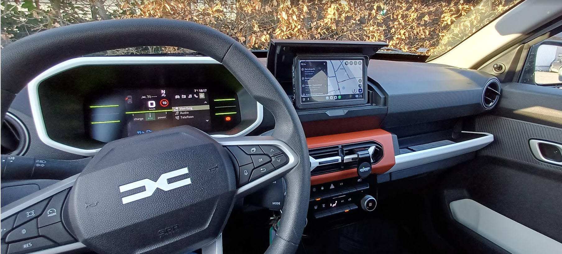 Dacia Spring avec Audio Bluetooth