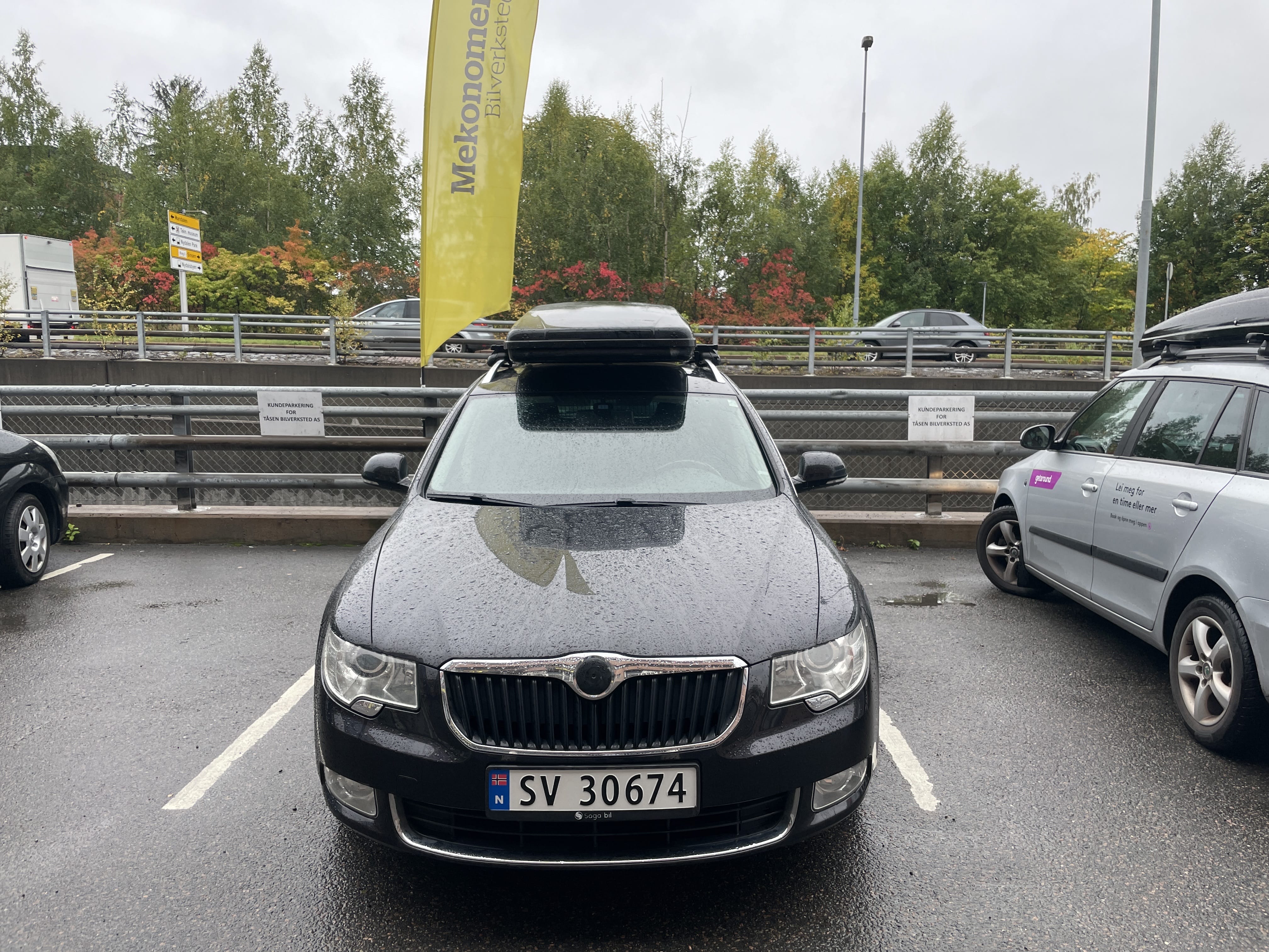 Skoda Superb med Bluetooth audio