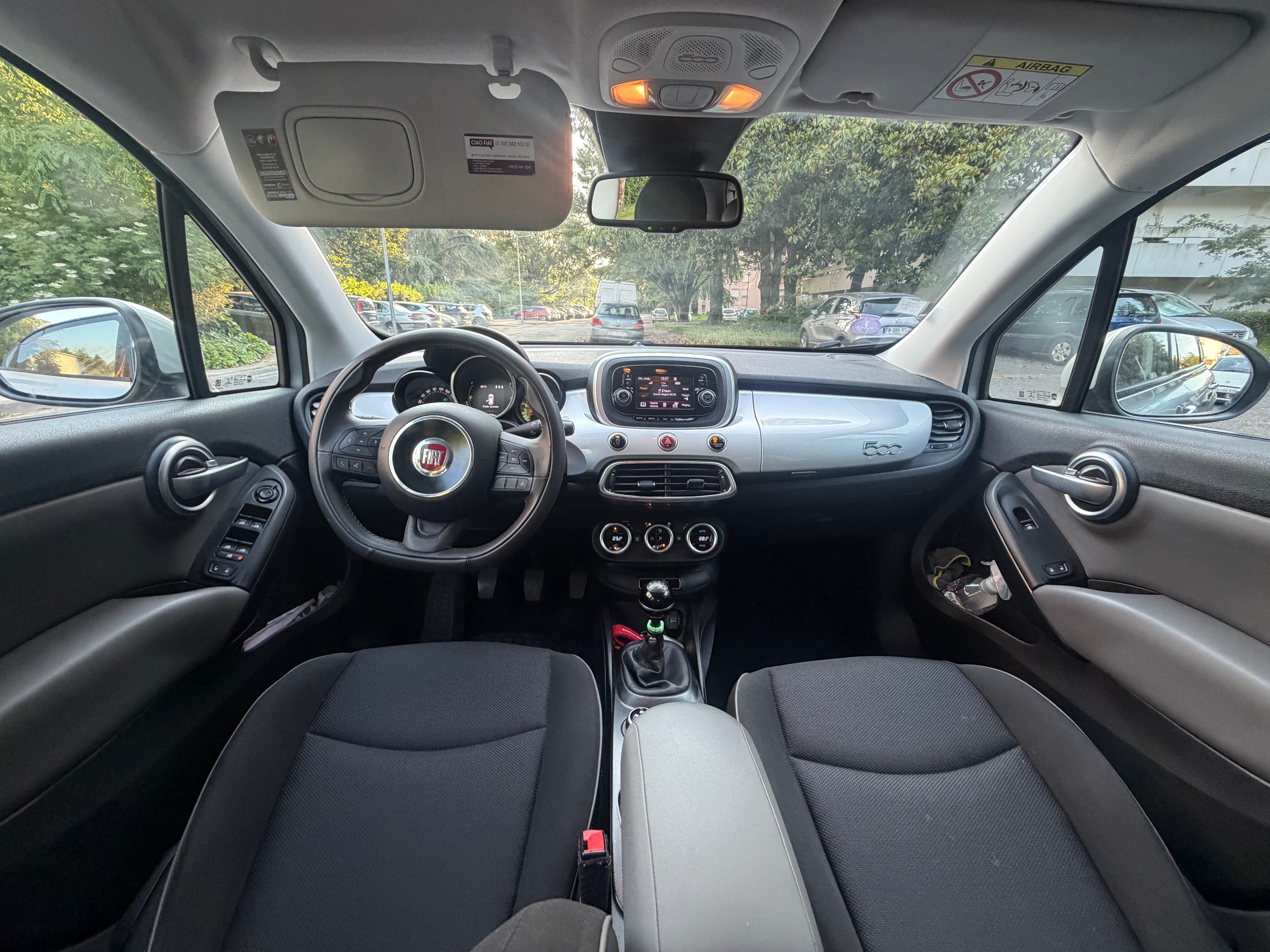 Fiat 500 X avec Régulateur de vitesse