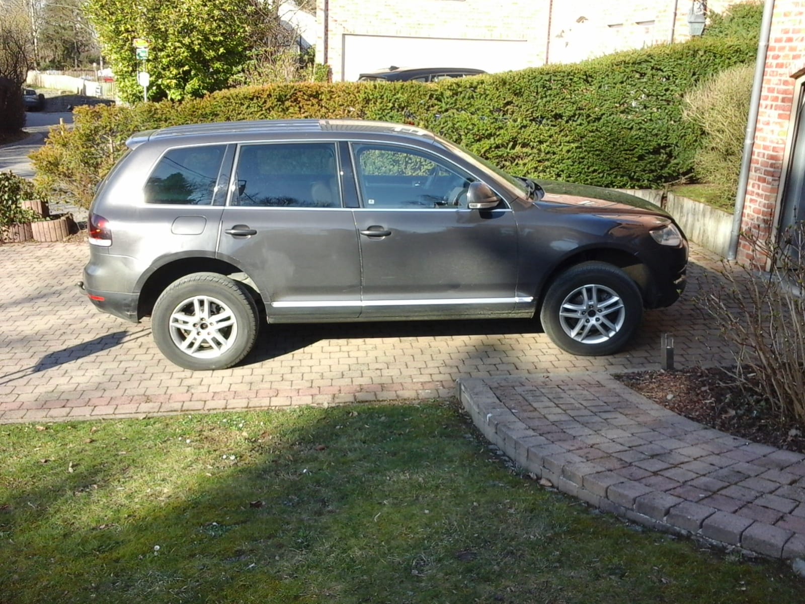 Volkswagen Touareg 2,5 tdi cuir alpaga, crochet remorque met Airco