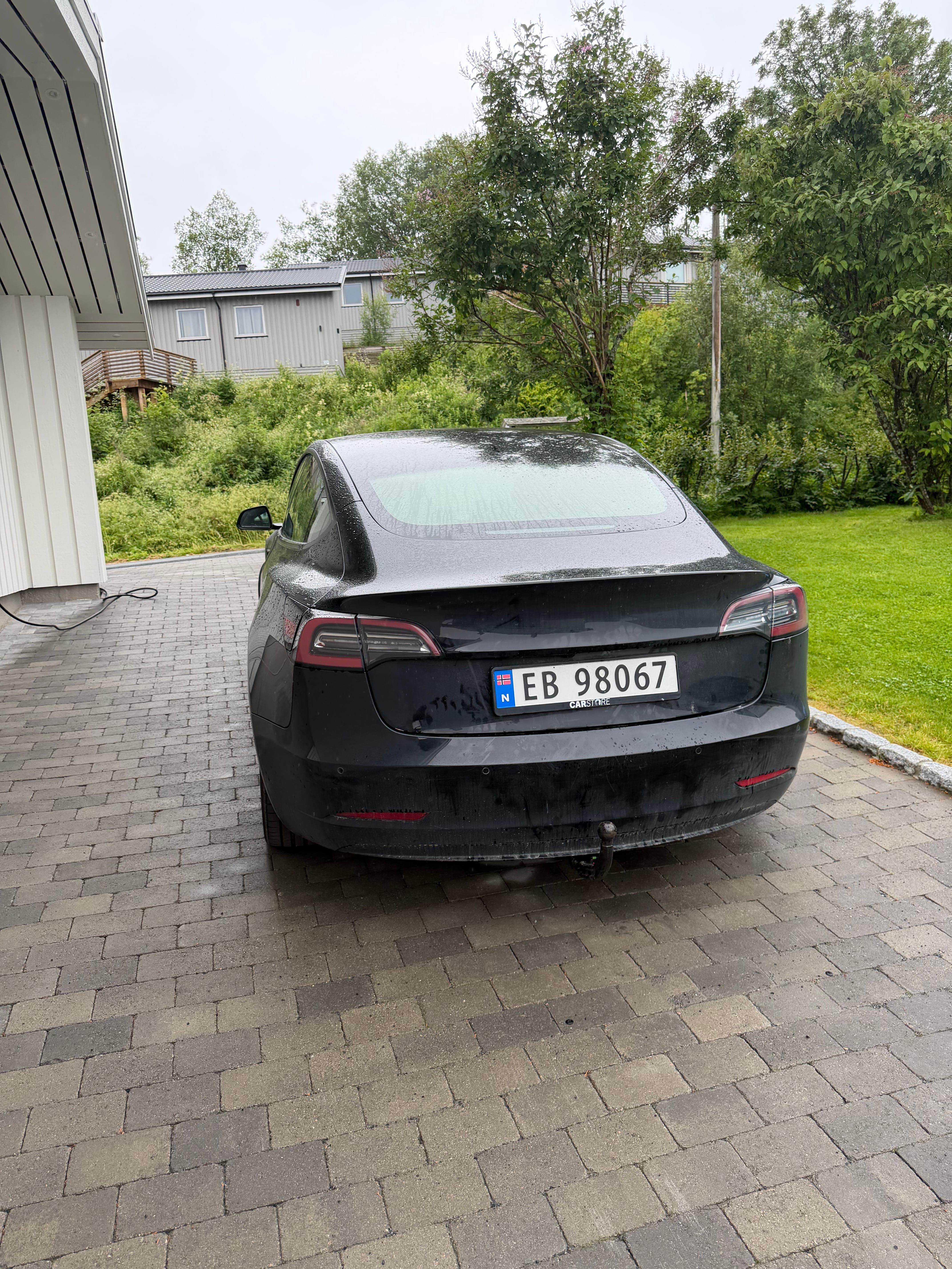 Tesla Model 3 Long Range med Ryggekamera