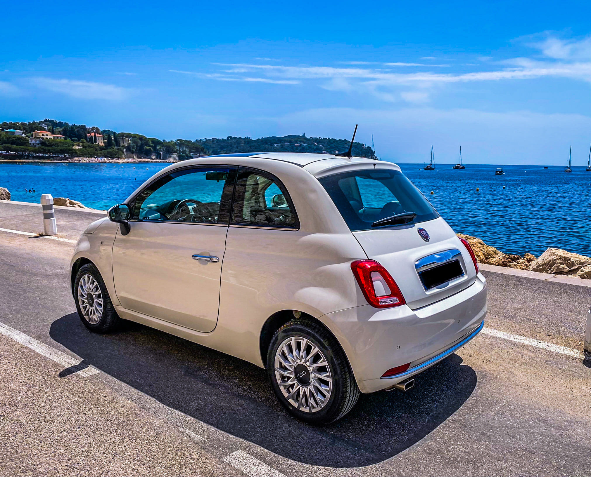 Fiat 500 603 med GPS