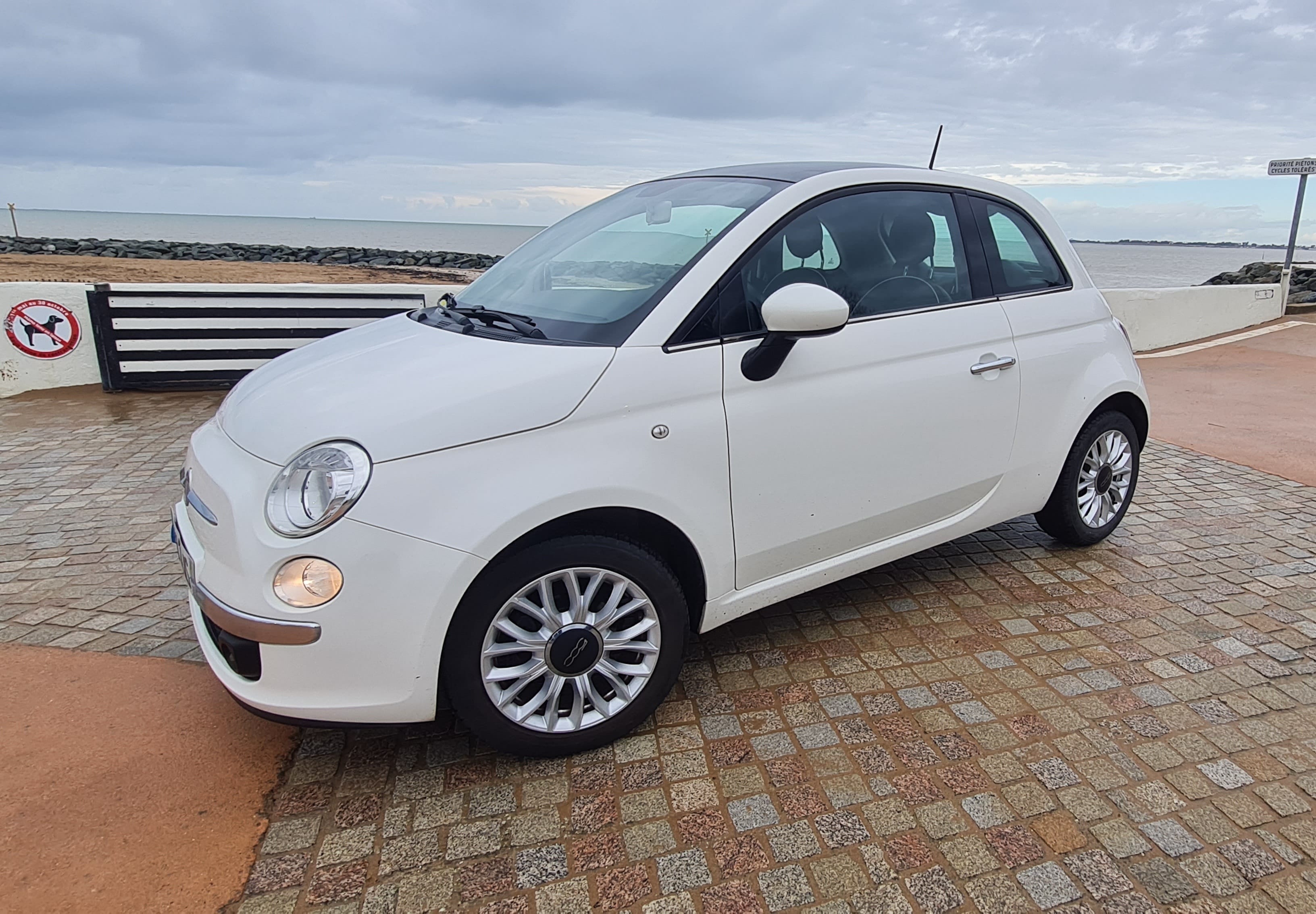 Fiat 500 avec Climatisation