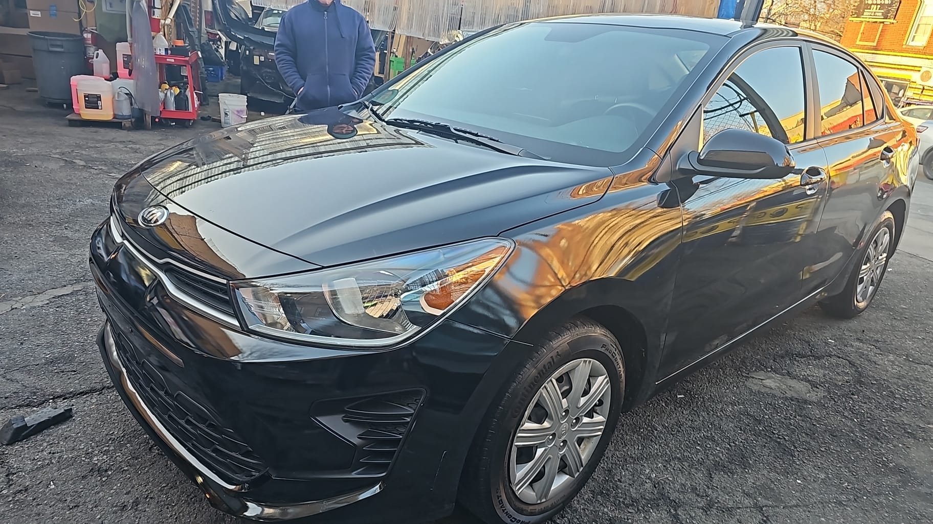 Kia Rio S with Android Auto