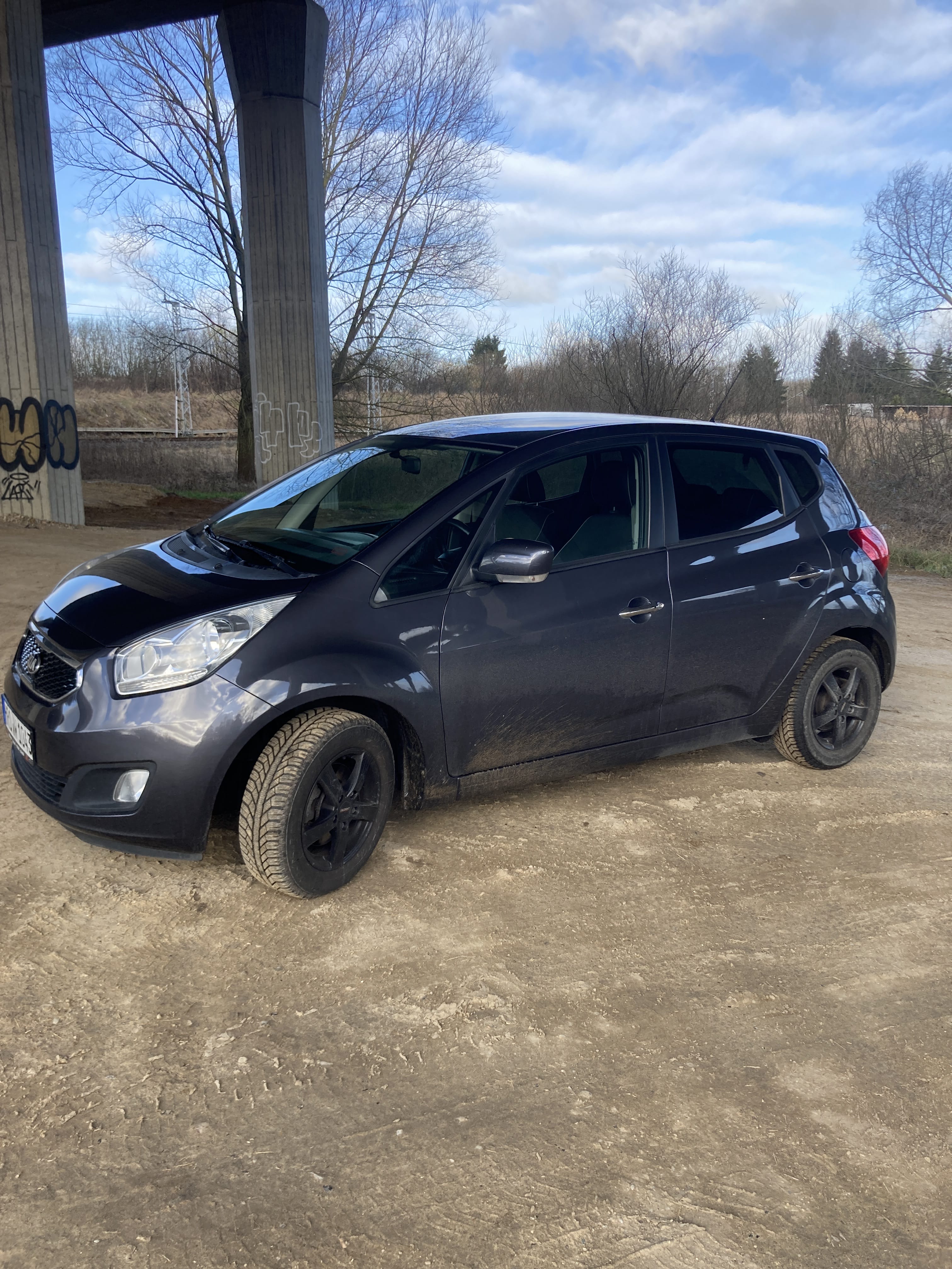 Kia Venga mit Navigationsgerät