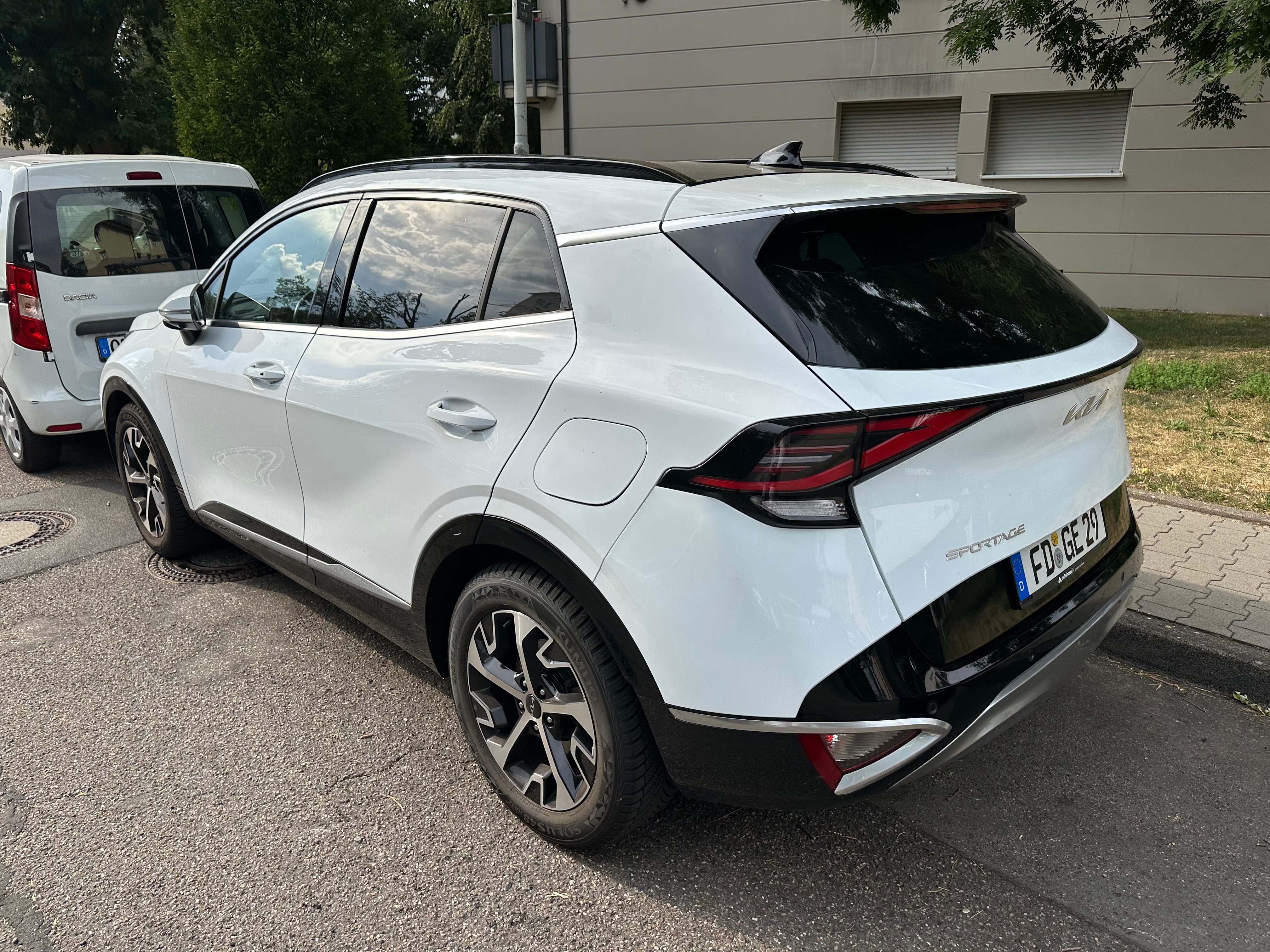 Kia Sportage mit Rückfahrkamera