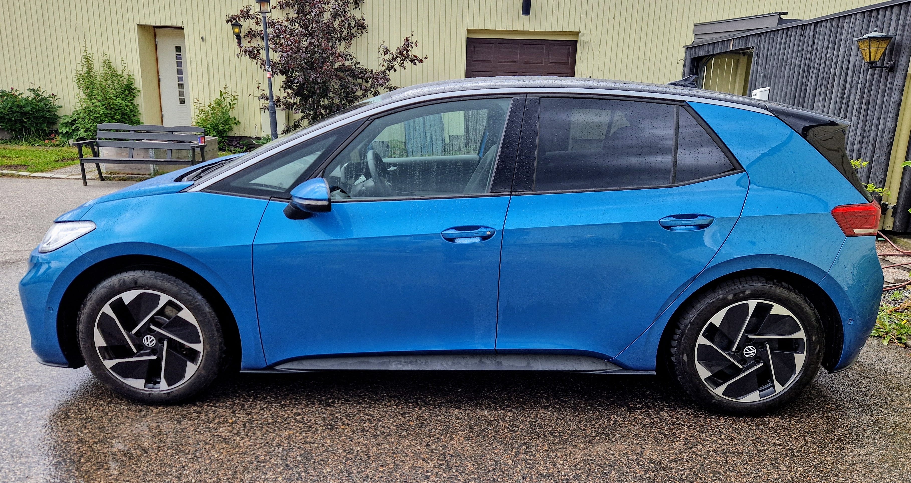 Volkswagen ID.3 Pro 2024, 58kwh (≈400 km rekkevidde), navi, ryggecam, park assist, matrix-lykter m.m. med Aircondition