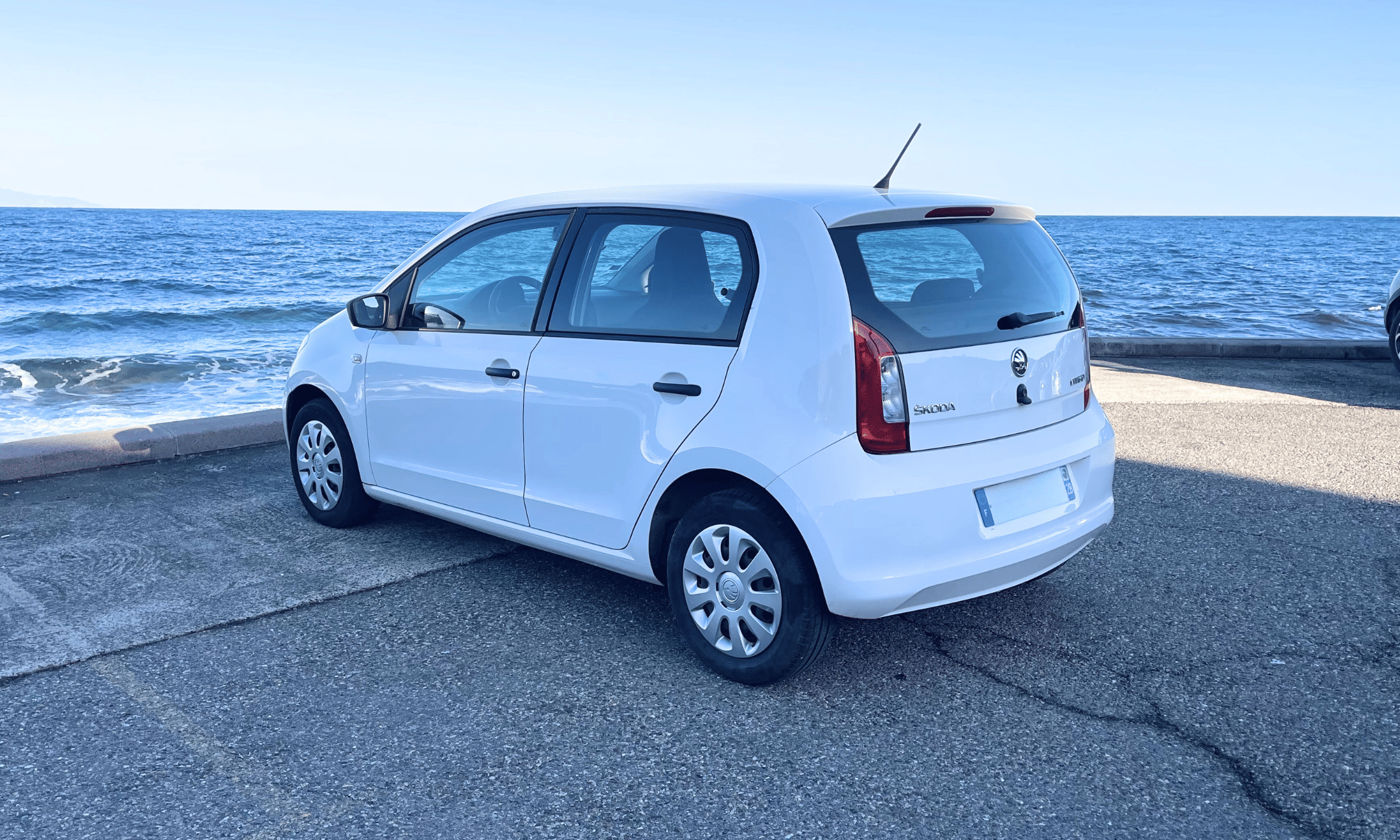 Skoda Citigo avec Siège bébé