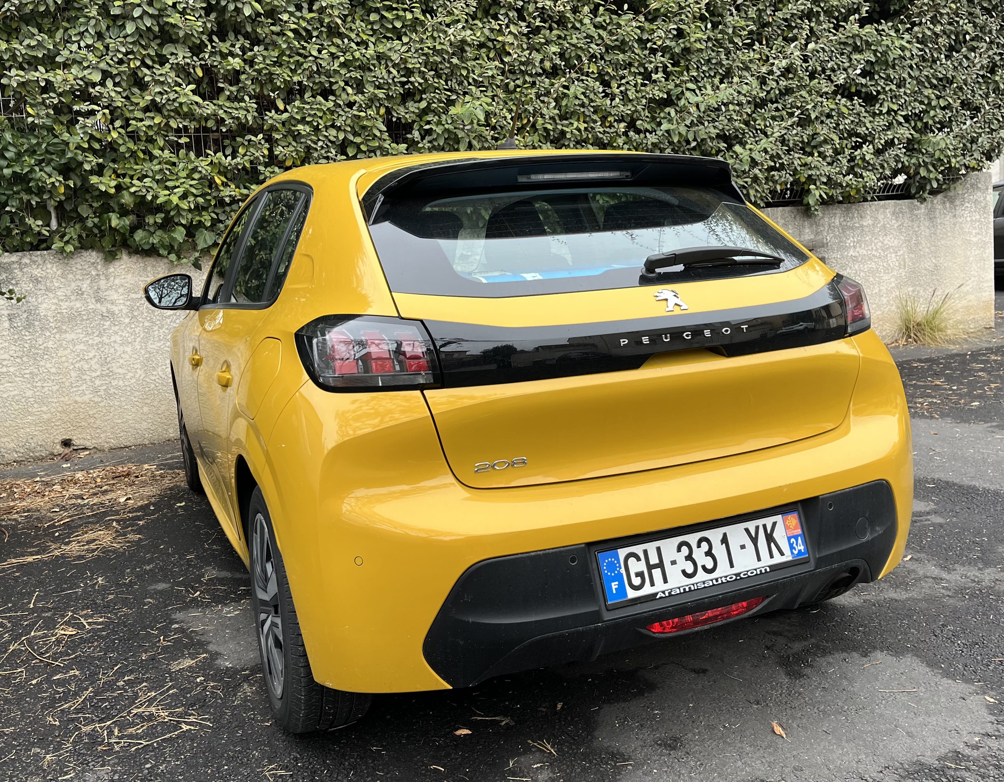 Peugeot 208 avec Régulateur de vitesse
