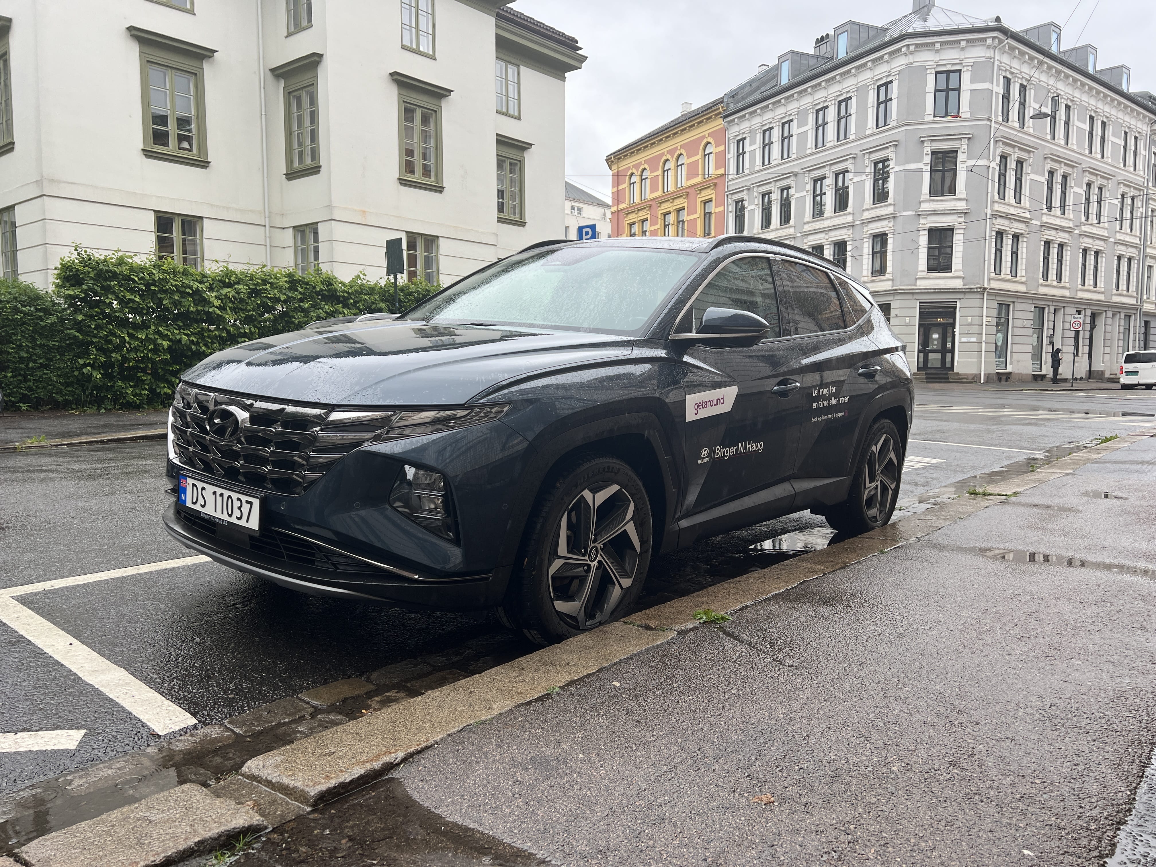 Hyundai Tucson Hybrid Limited, 2022, Blyfri 95 / Elektro (Hybrid), Automatik