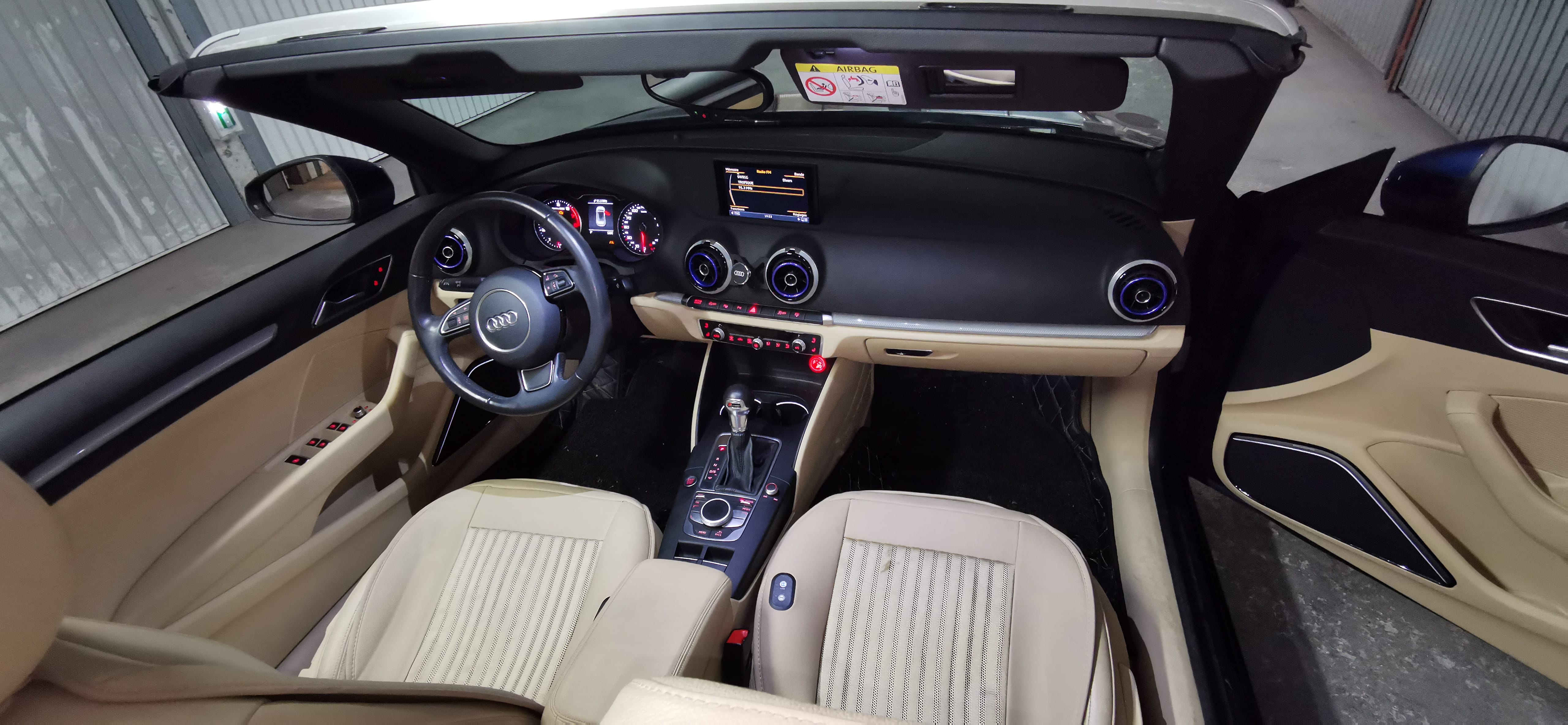 Audi A3 Cabriolet 1.8 TFSI 180 avec GPS