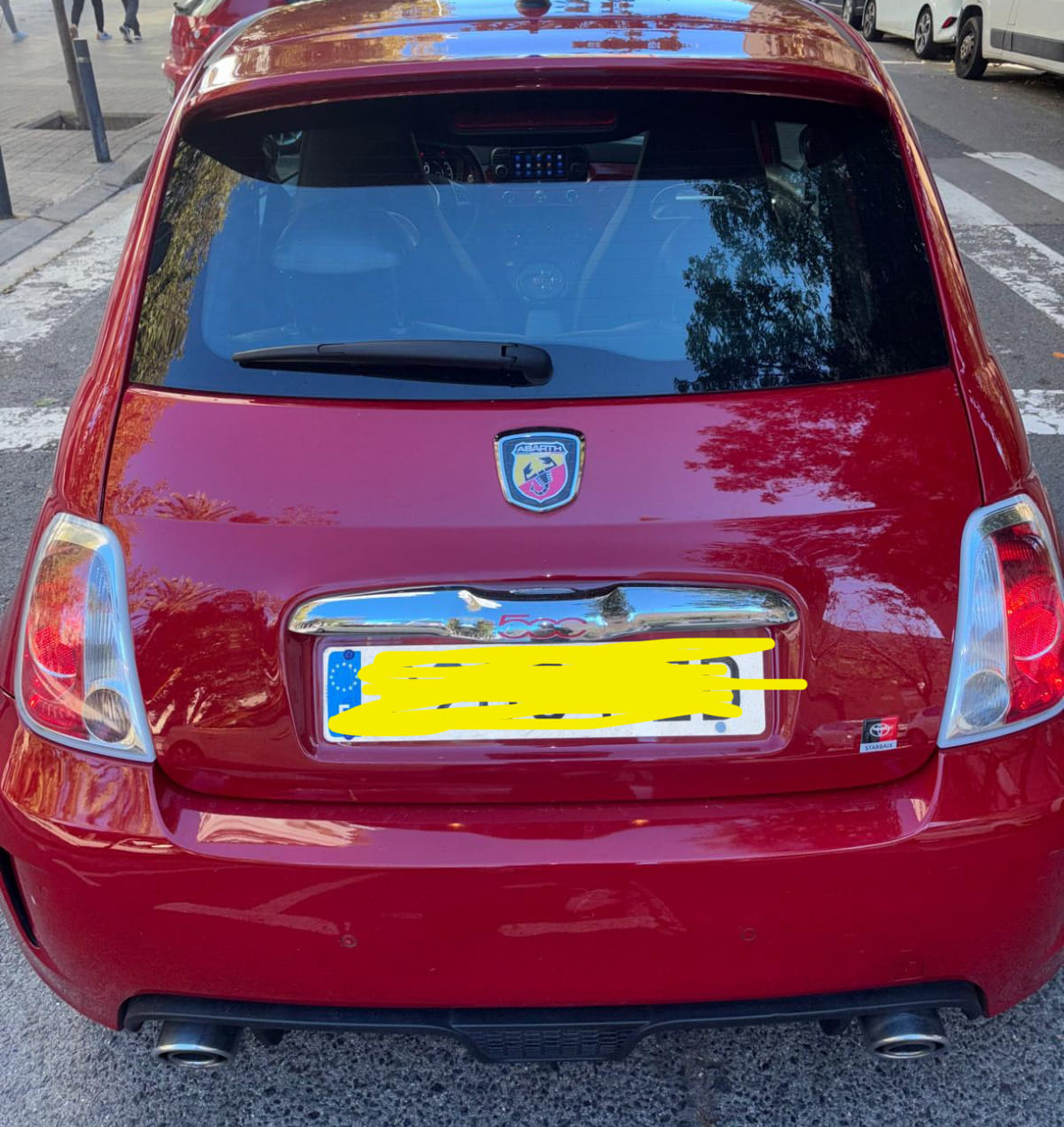 Abarth 500 med GPS