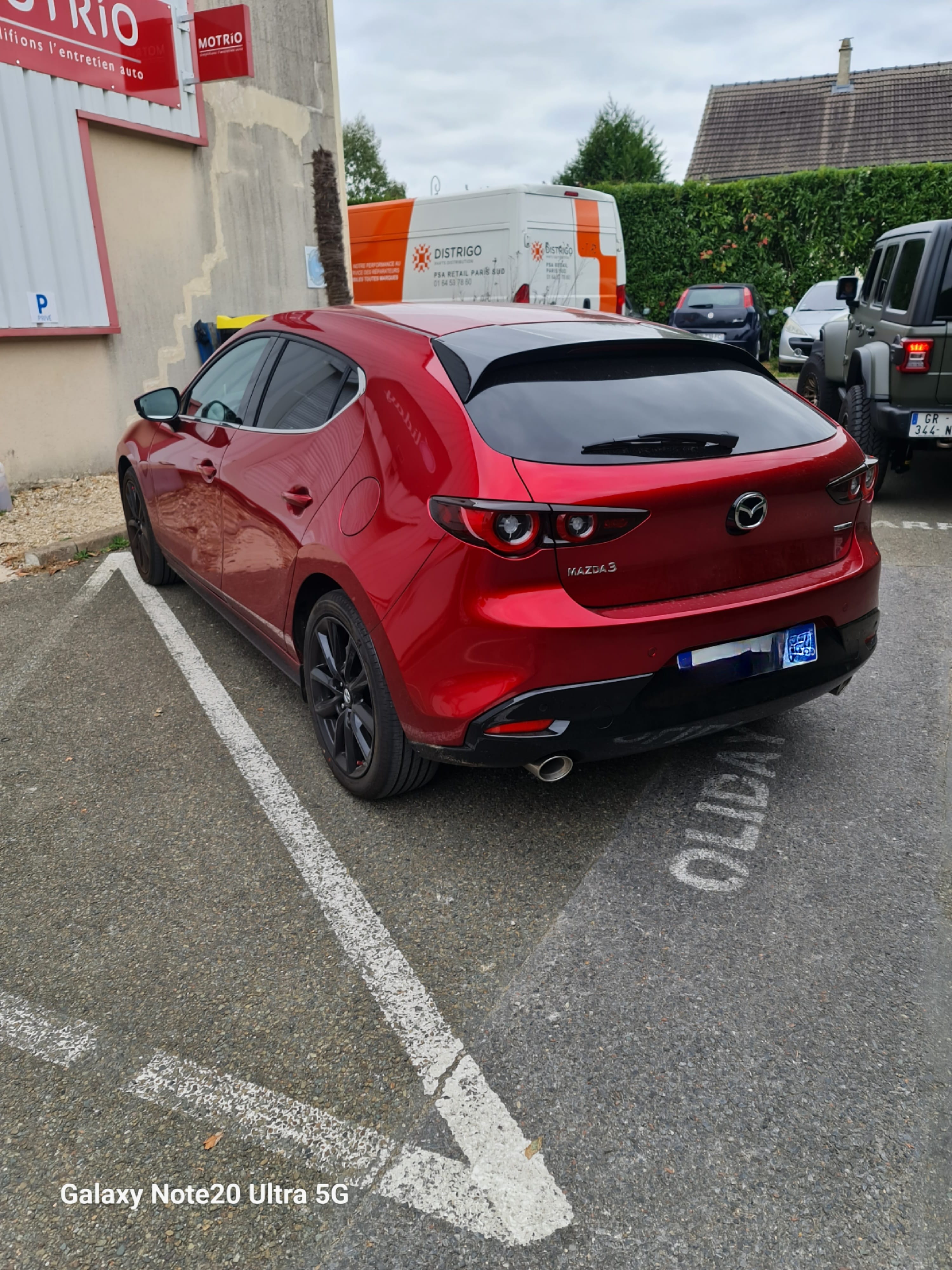 Mazda 3 avec GPS