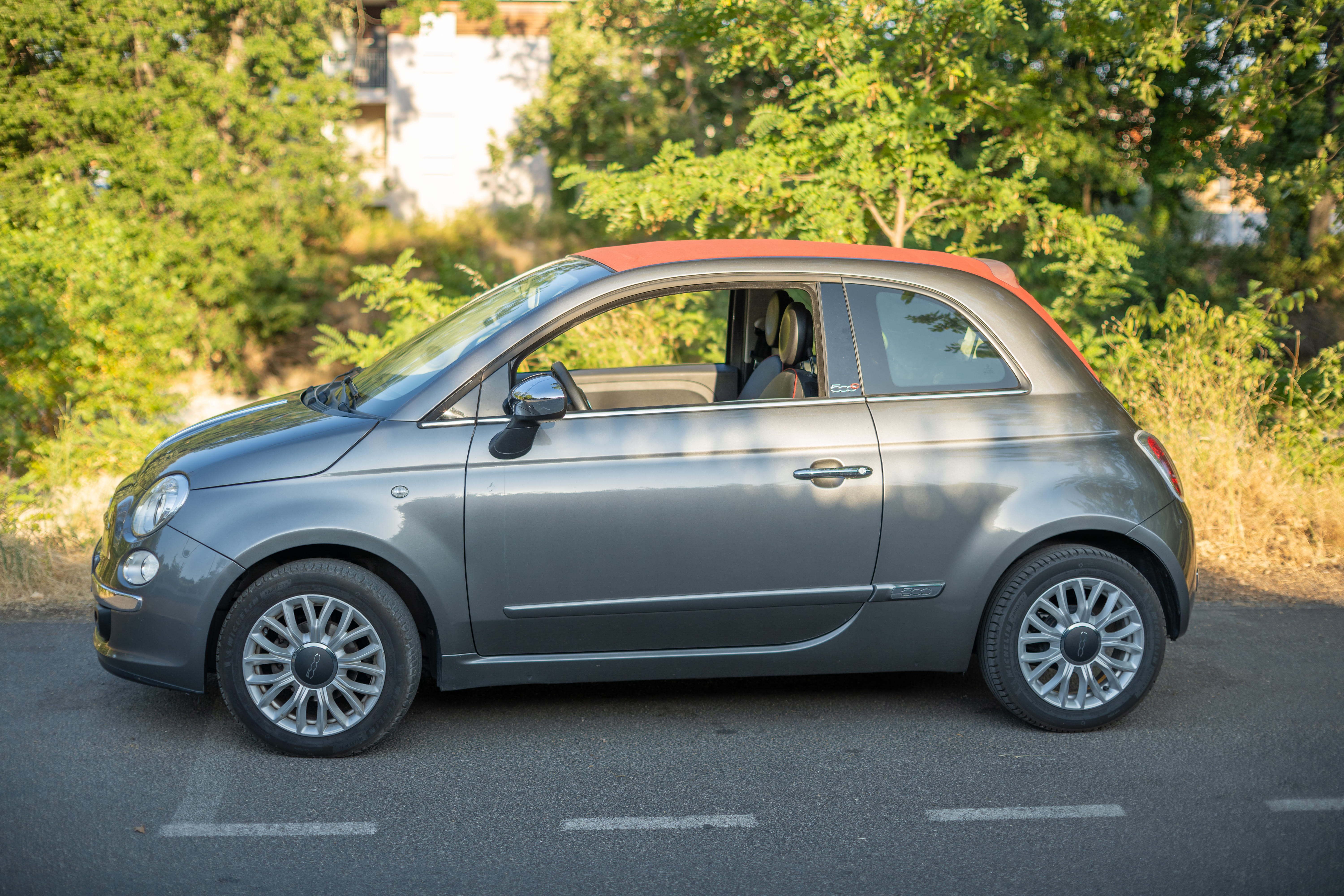 Fiat 500 C Lounge Cabriolet avec Climatisation