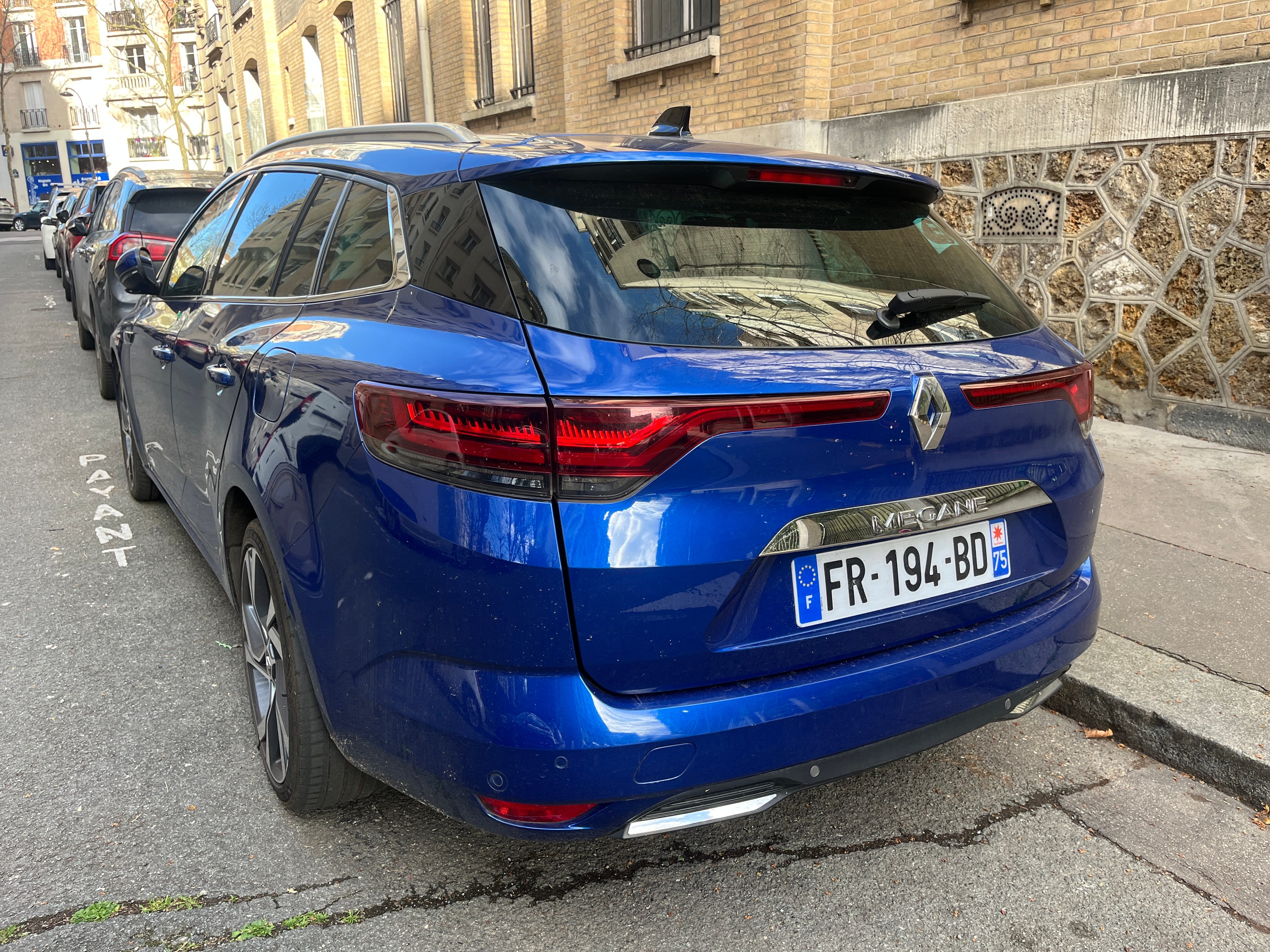 Renault Mégane with GPS