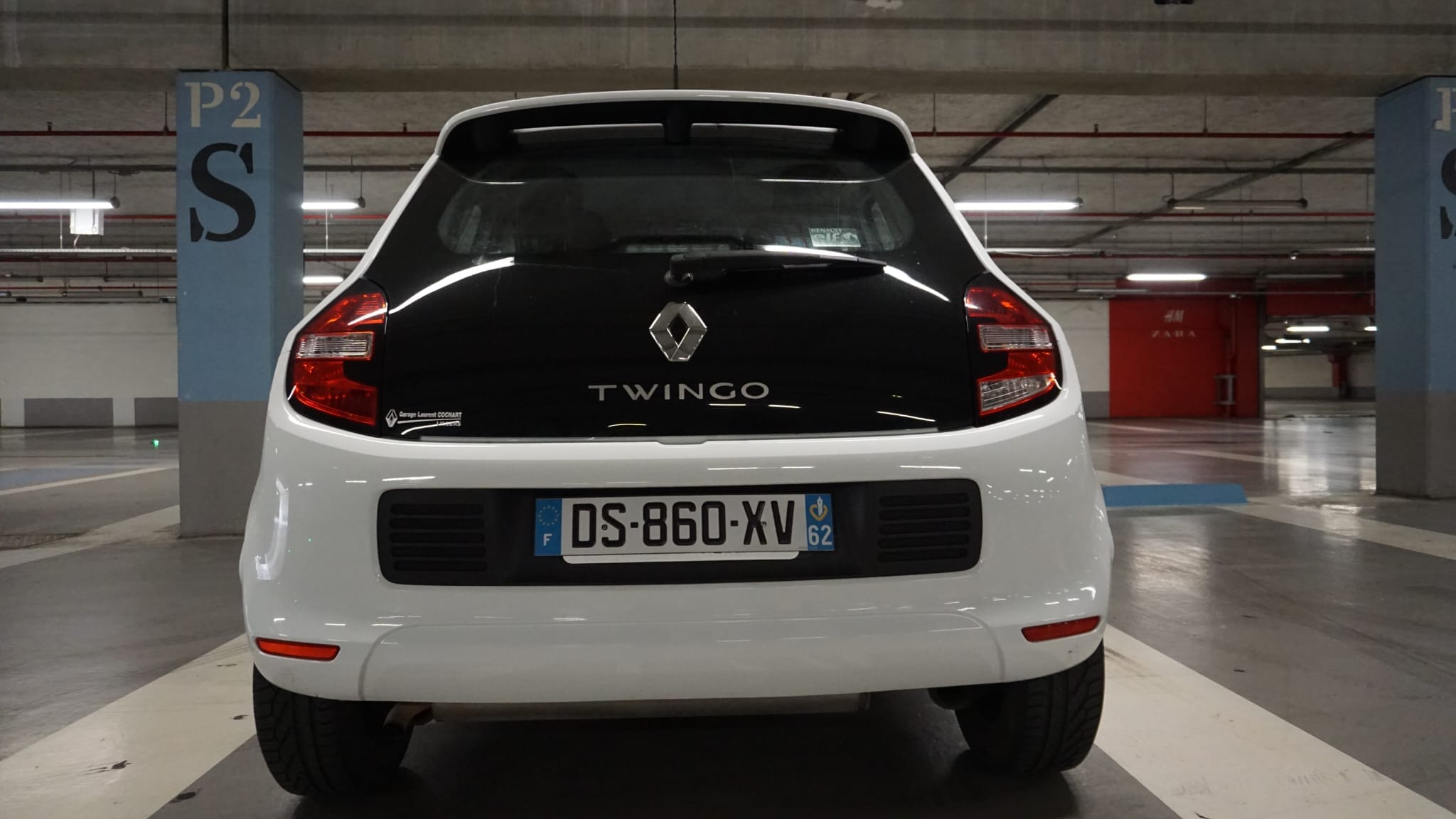 Renault Twingo III avec Siège bébé