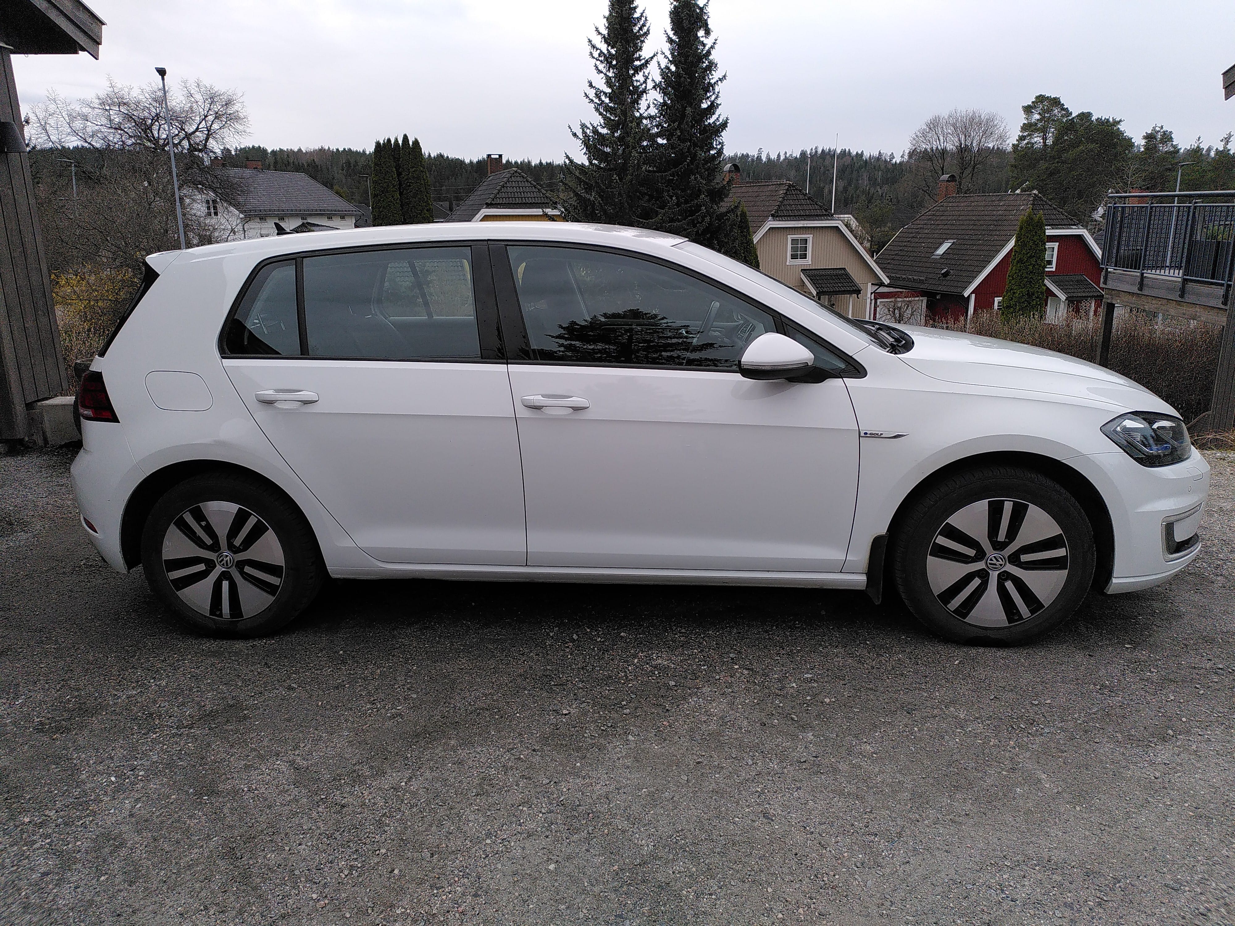 Volkswagen e-Golf med GPS