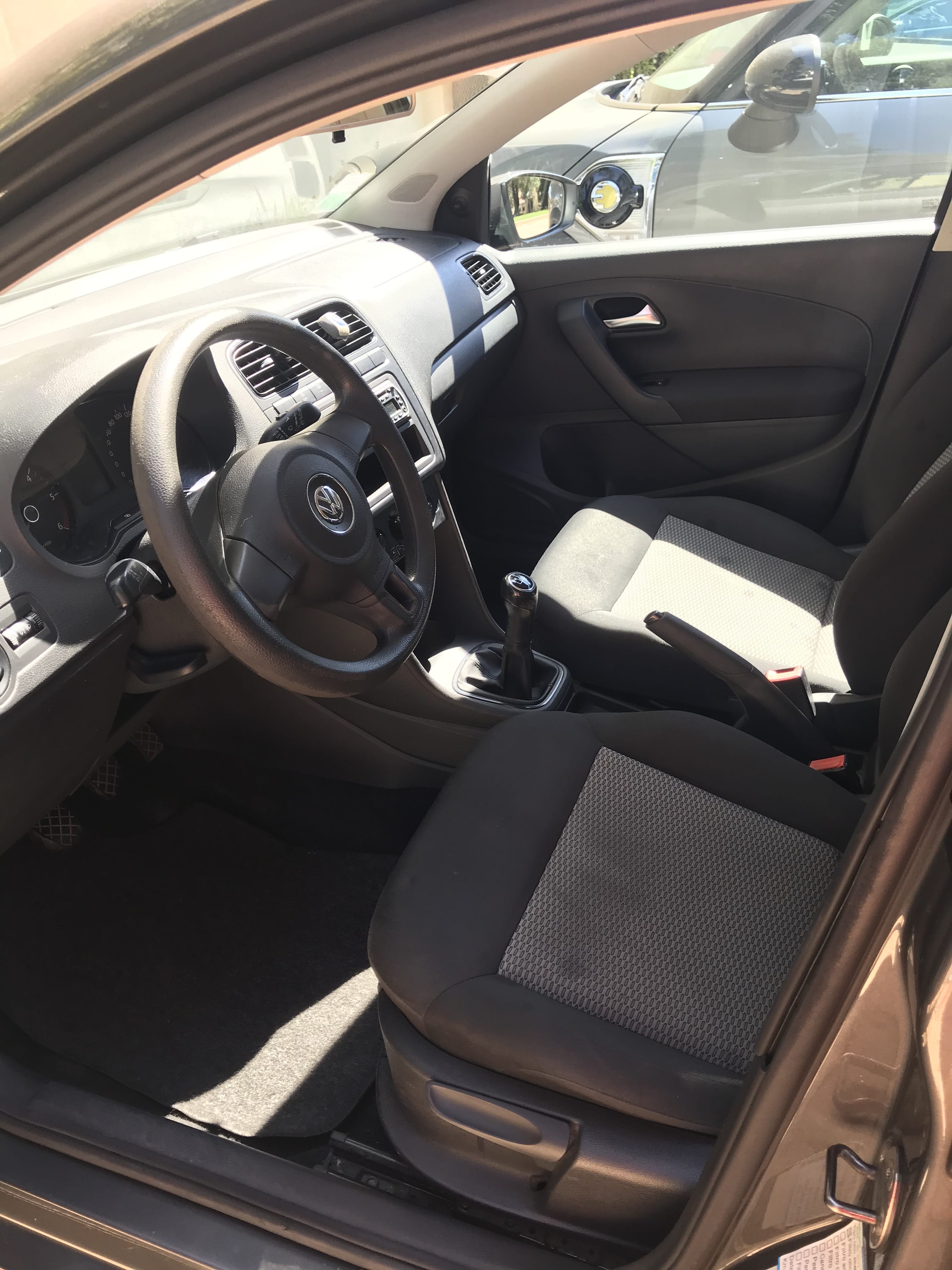 Volkswagen Polo with Baby seat