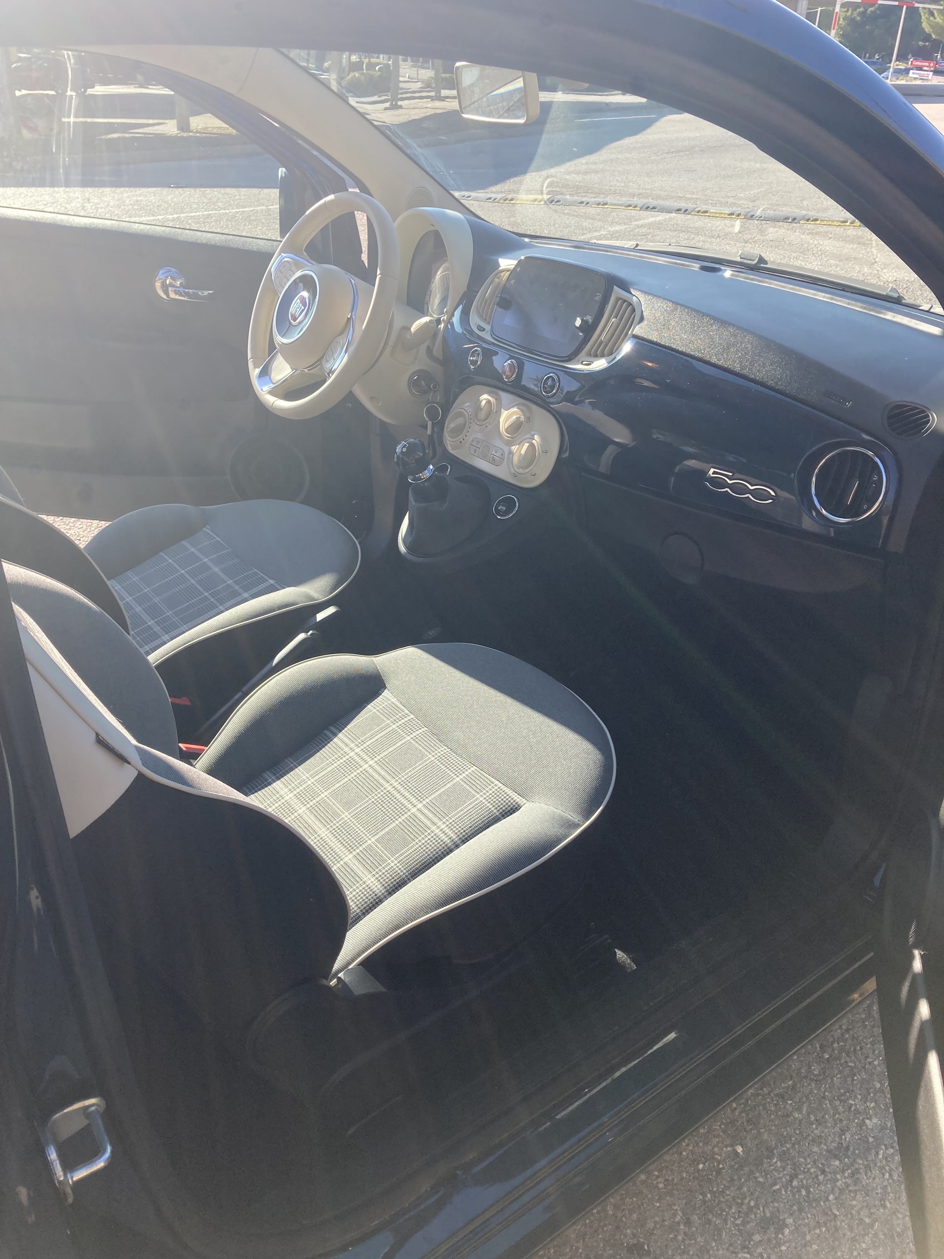 Fiat 500 met Bluetooth audio
