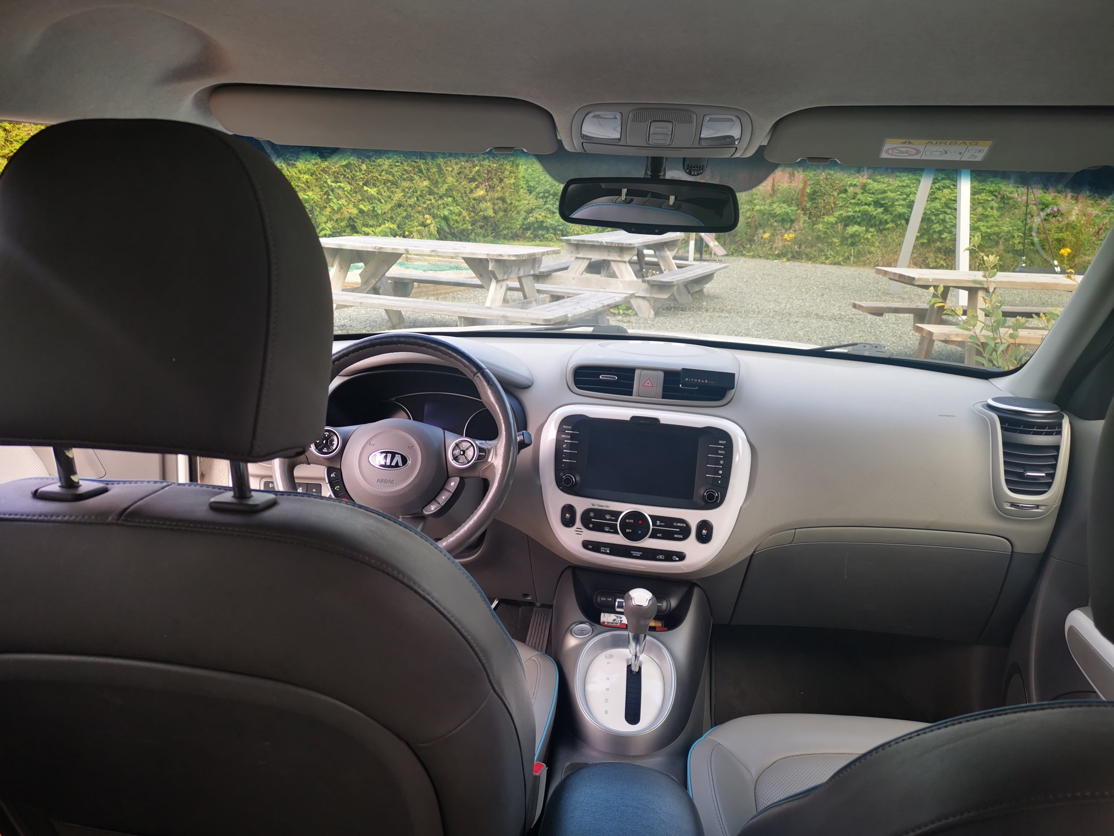 Kia E-Soul med Babysete