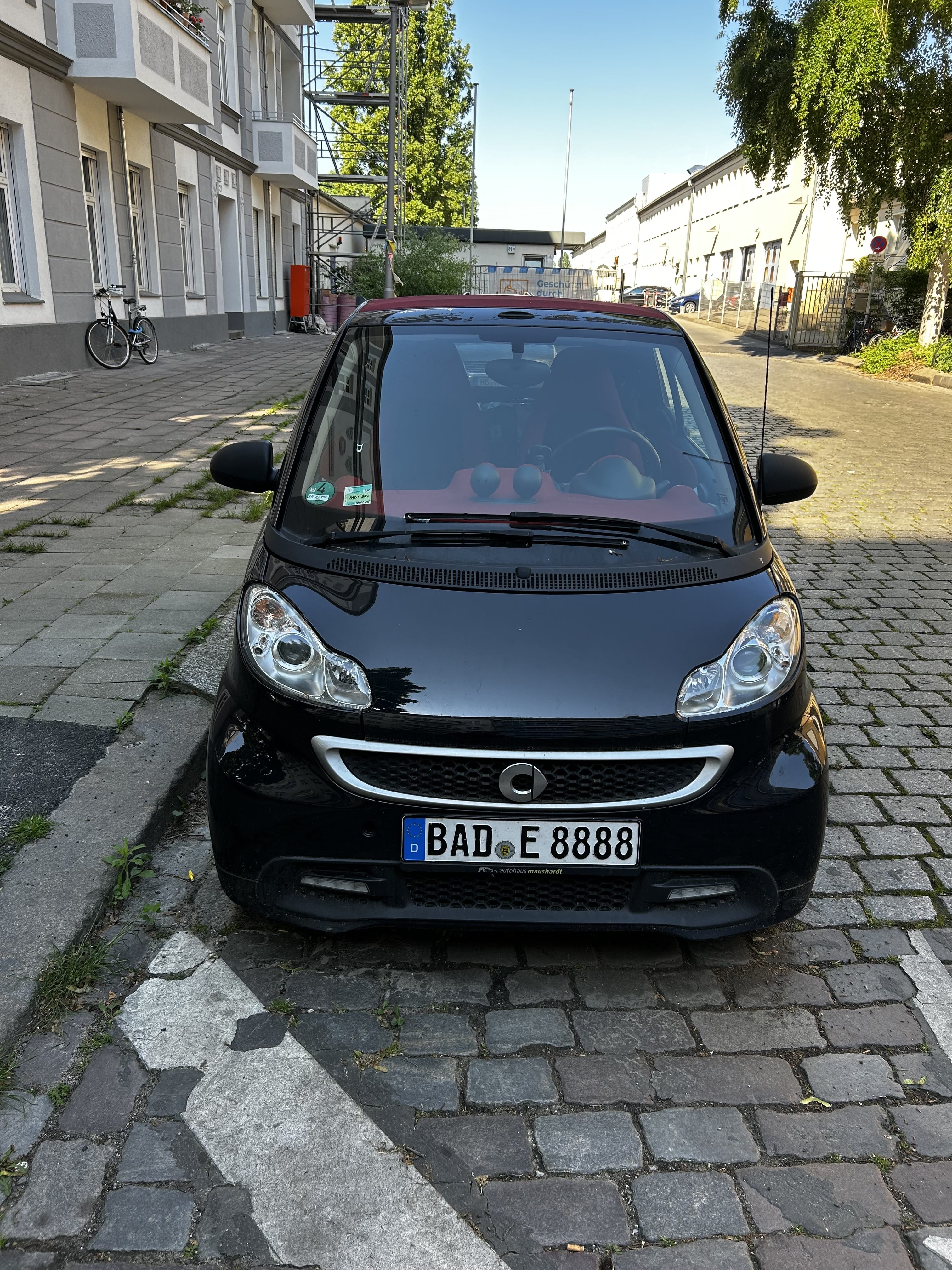 Smart Fortwo Cabriolet, 2014, Super 95, Automatik