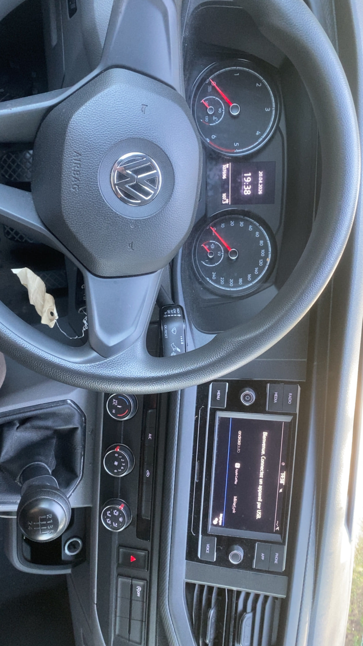 Volkswagen Transporter avec Régulateur de vitesse