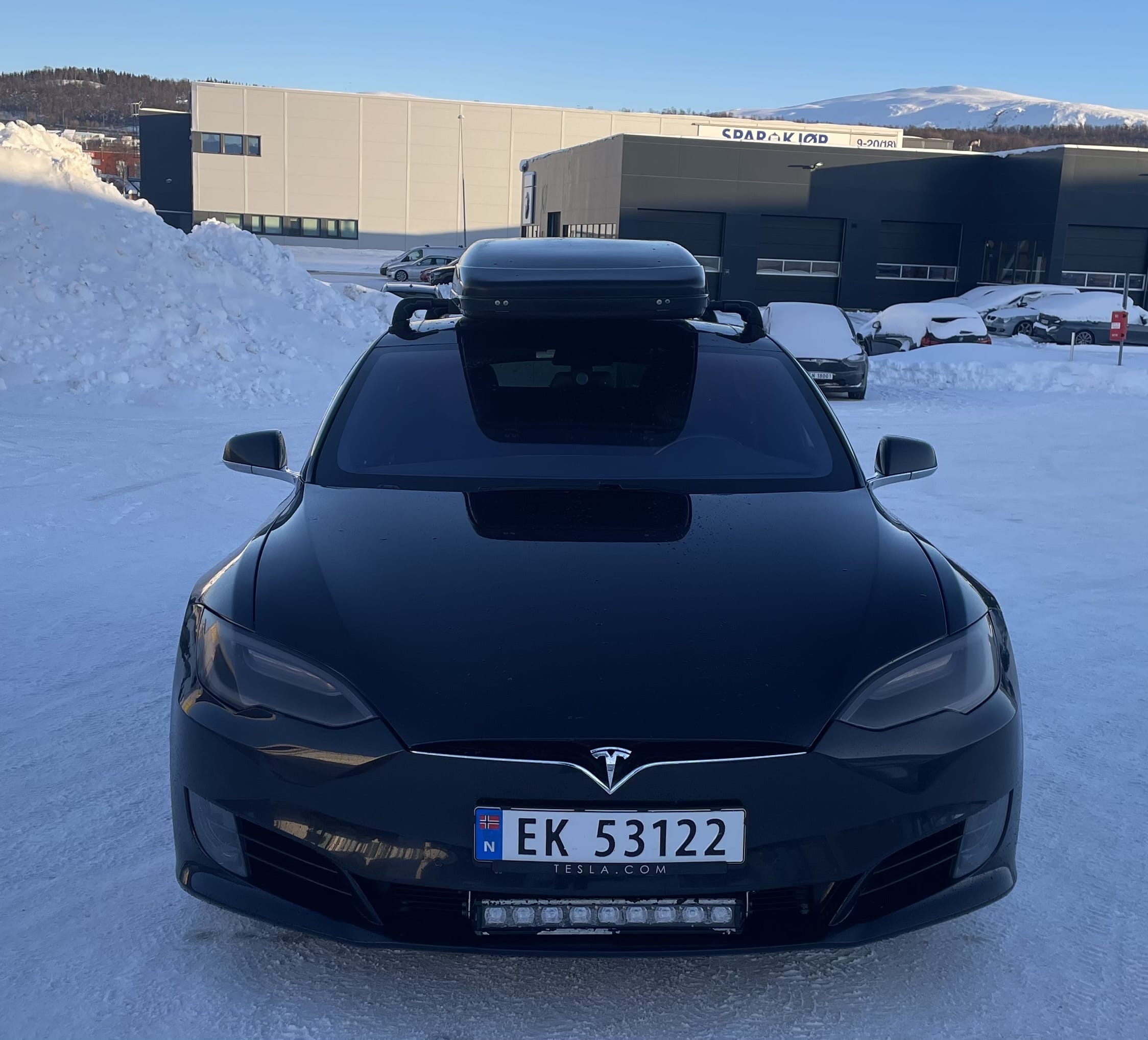 Tesla Model S 75D met GPS