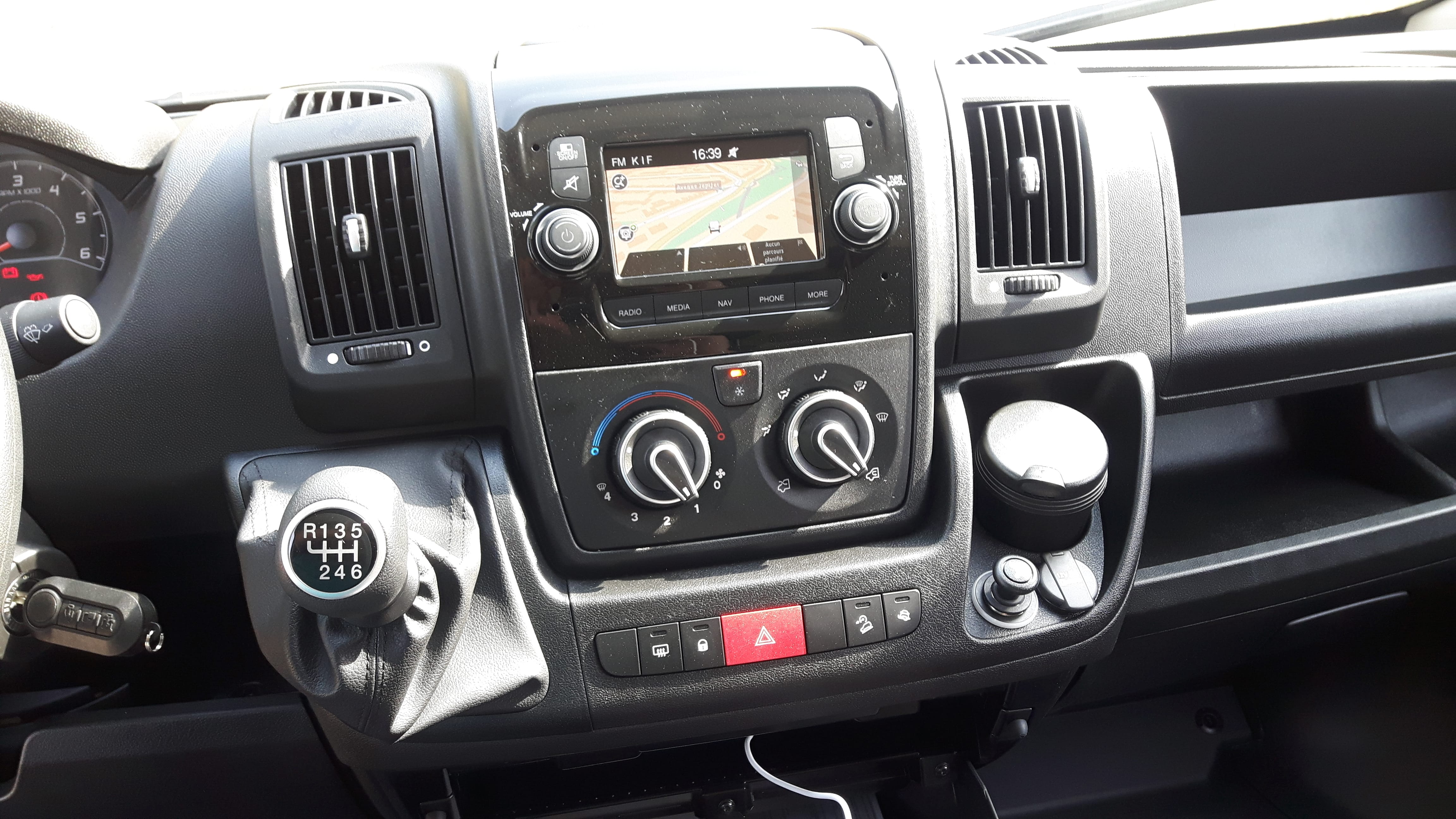 Citroen Jumper avec Entrée audio / iPod