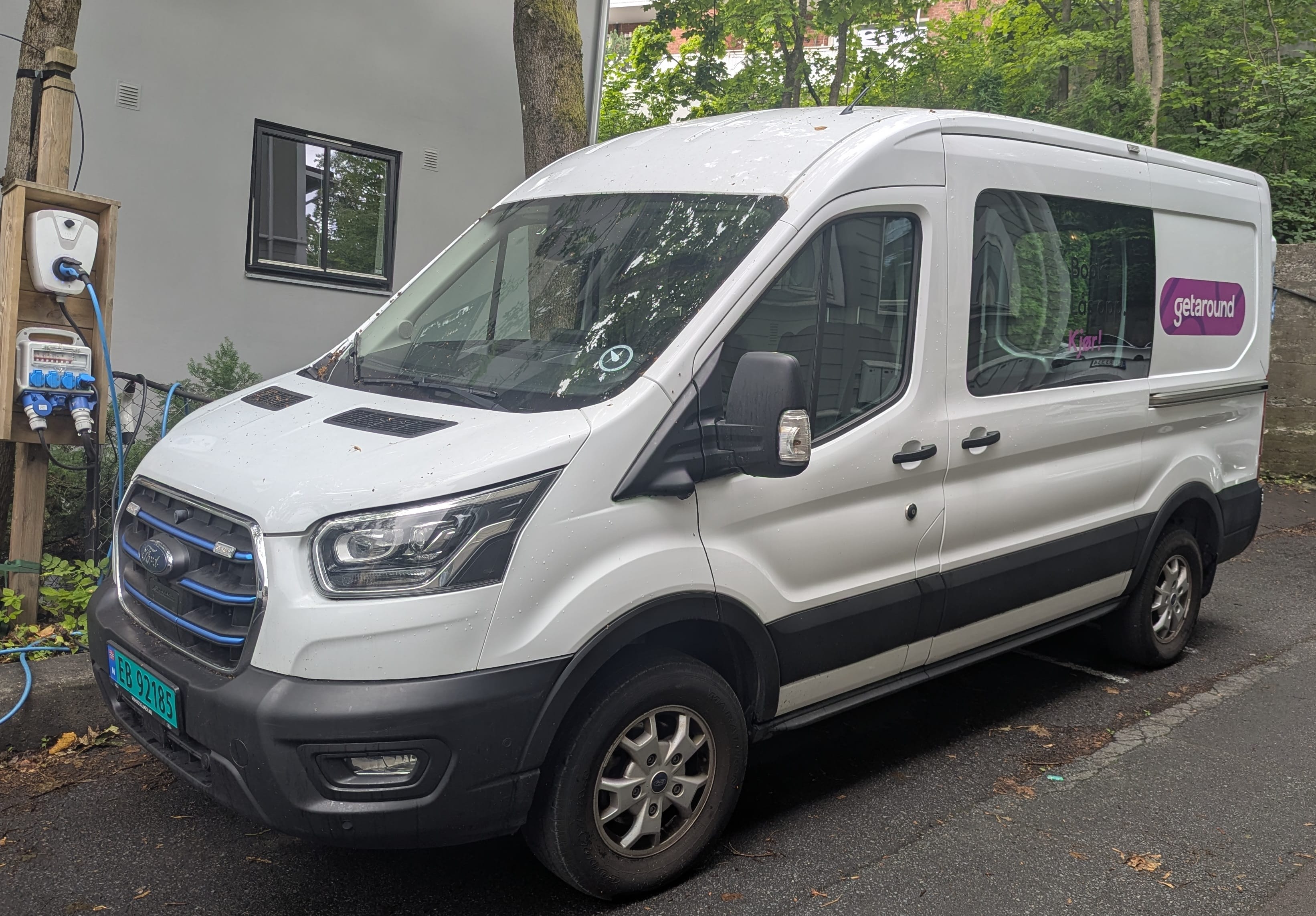Ford Transit 350, 2022, Electric, automatic