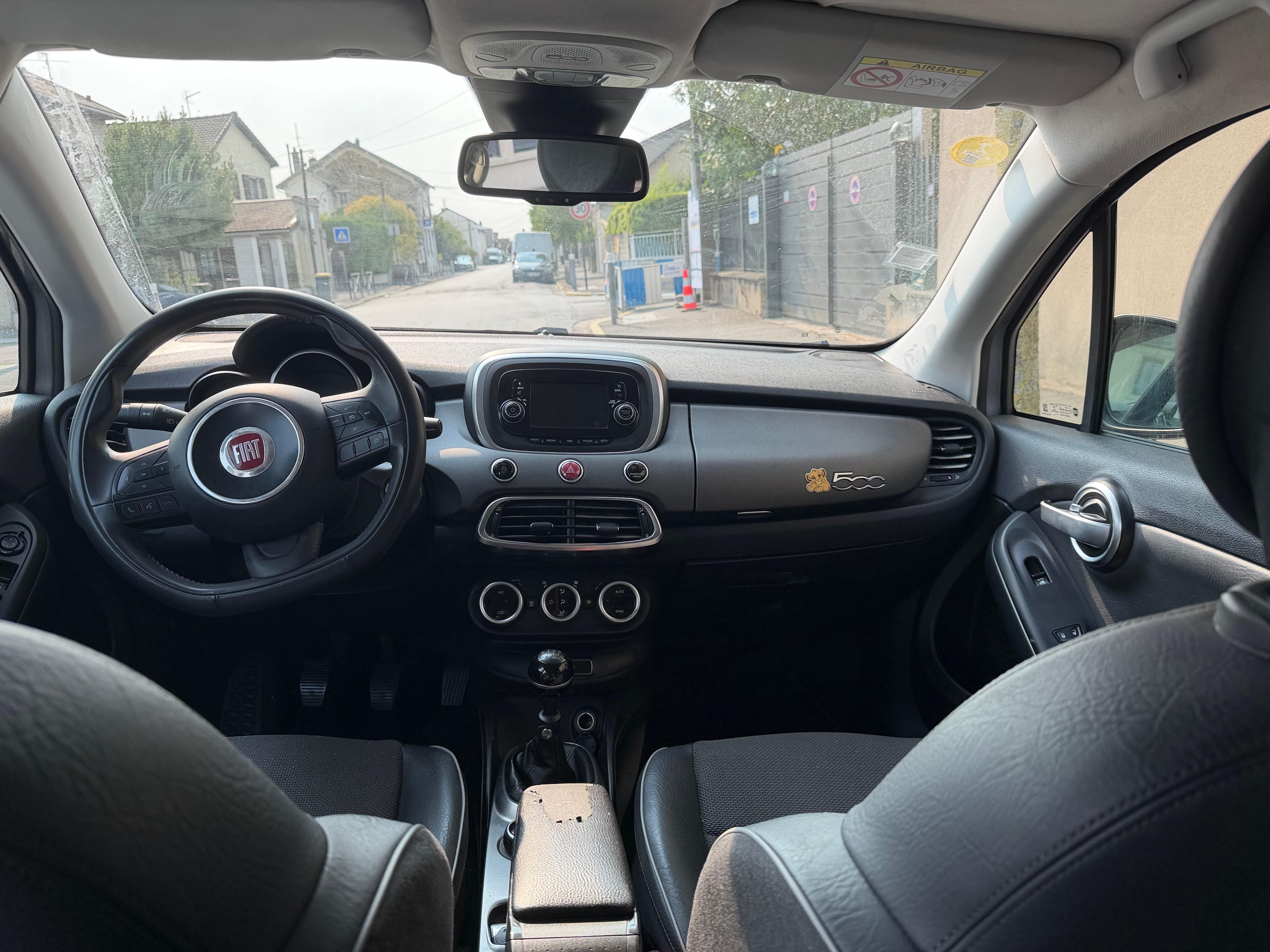 Fiat 500 X avec Siège bébé