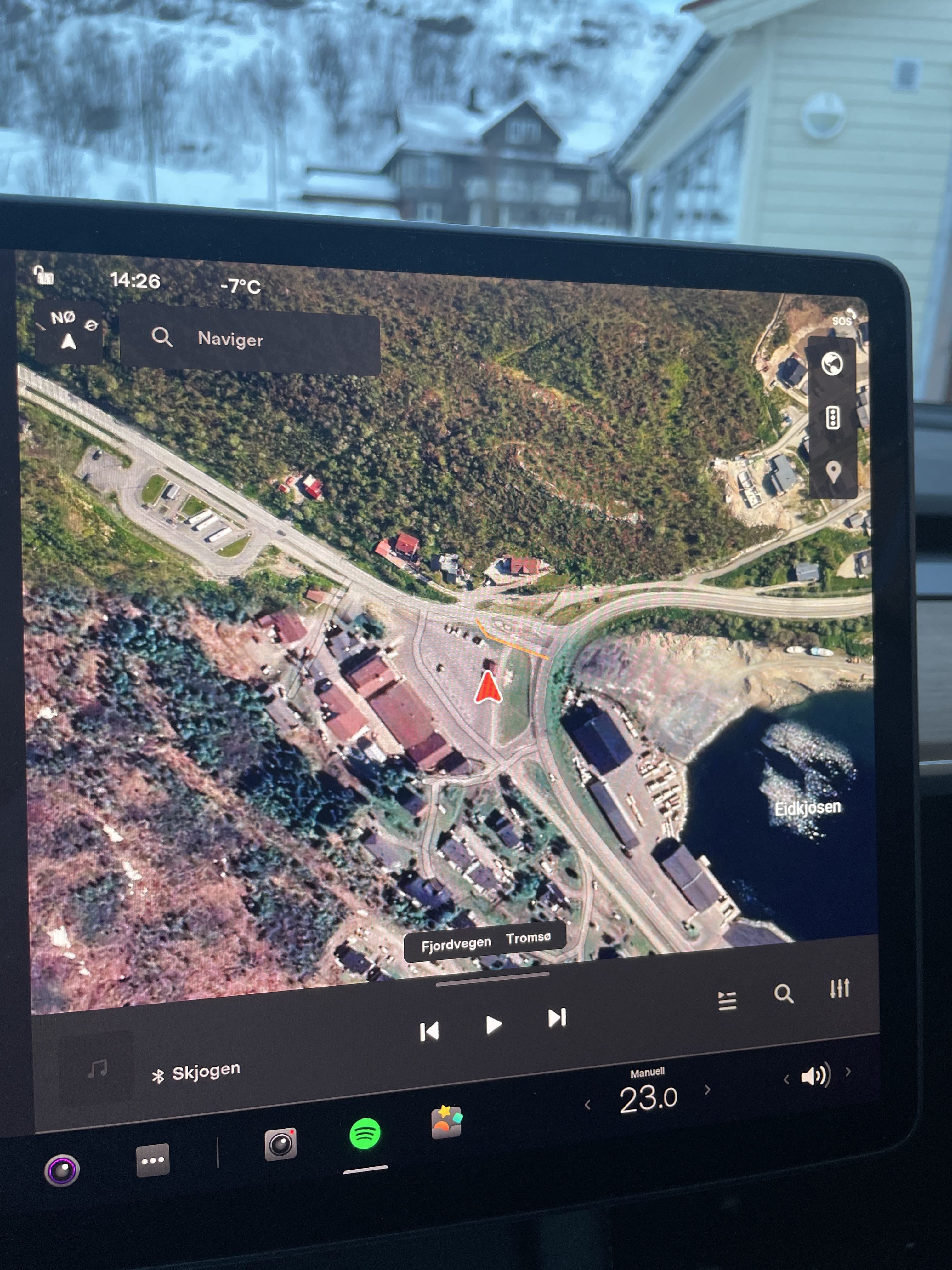 Tesla Model 3 met Bluetooth audio