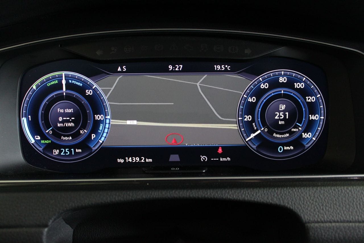 Volkswagen e-Golf med Cruisekontroll