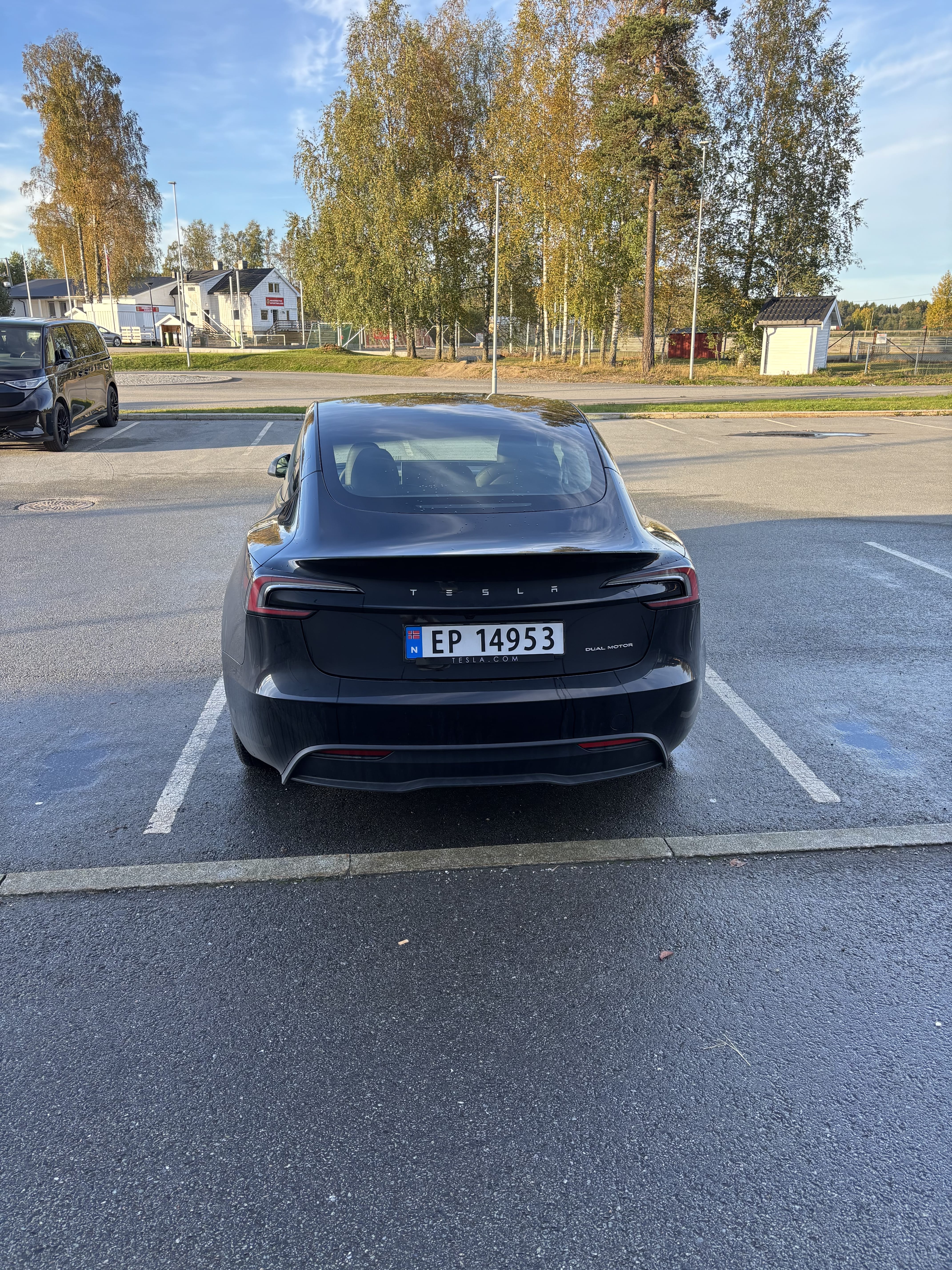Tesla Model 3 Performance med GPS
