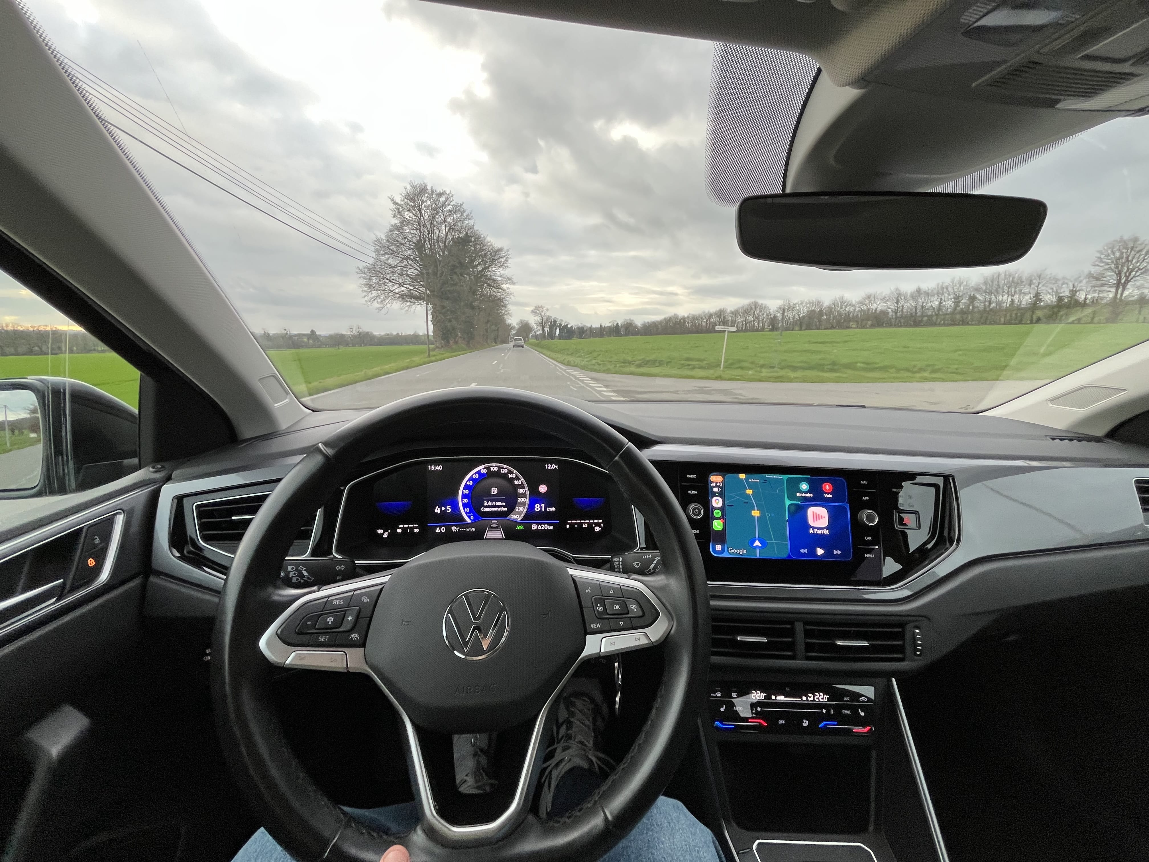 Volkswagen Polo avec Apple CarPlay