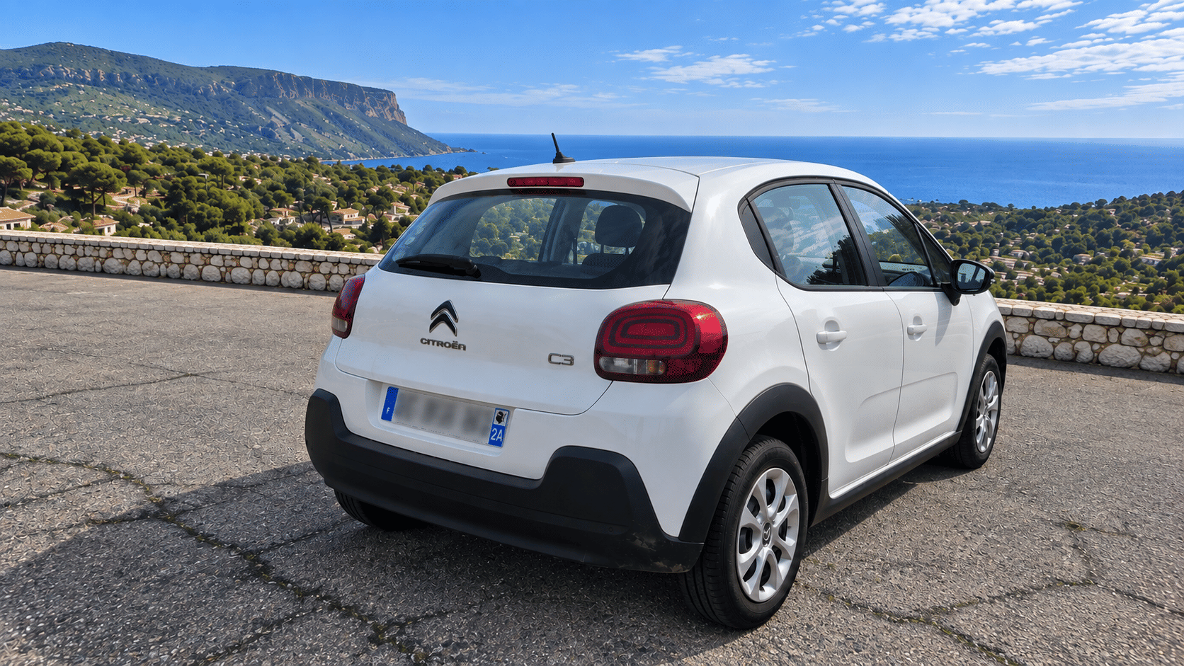 Citroen C3 mit Navigationsgerät