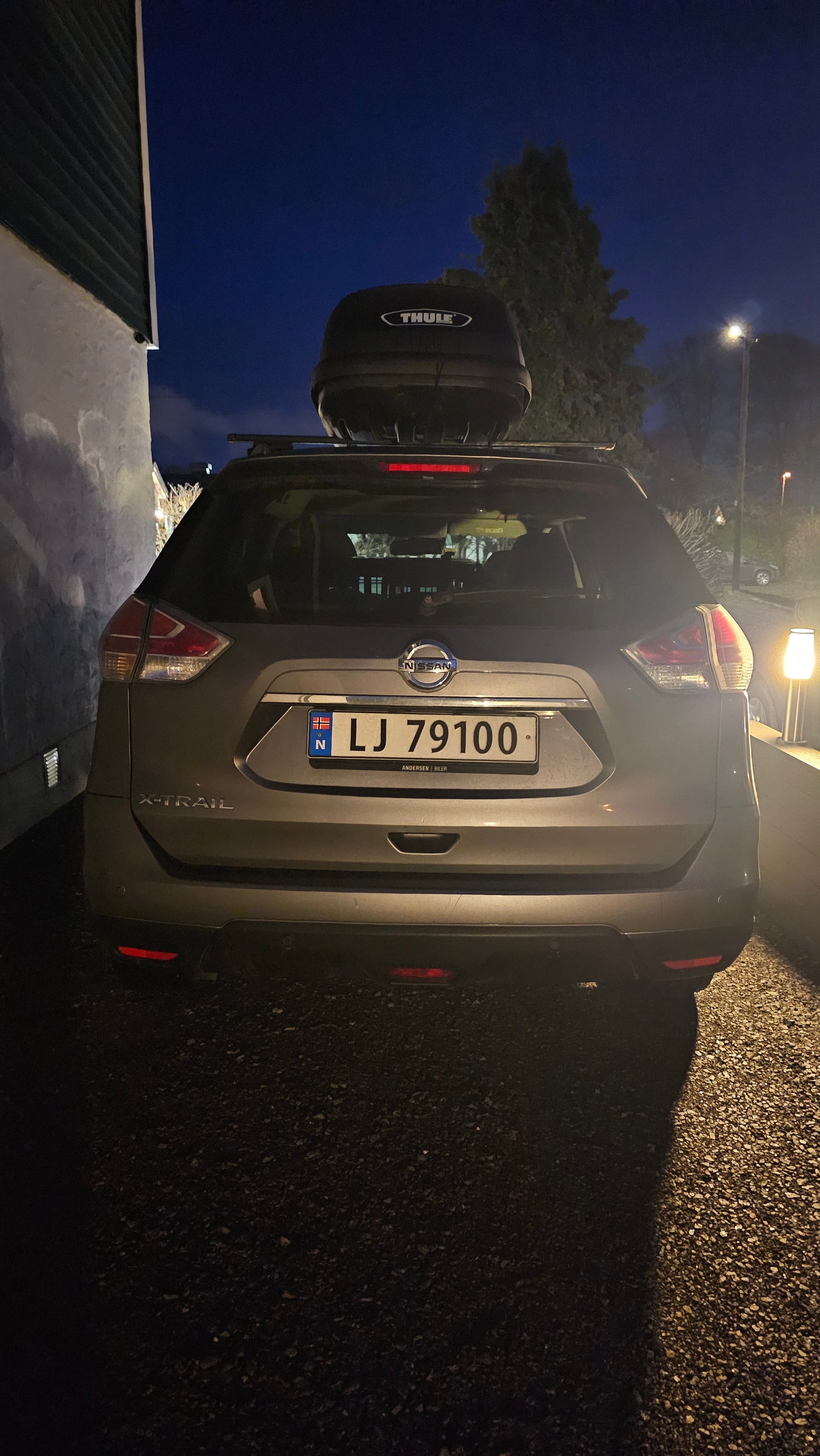 Nissan X-Trail med Babysete