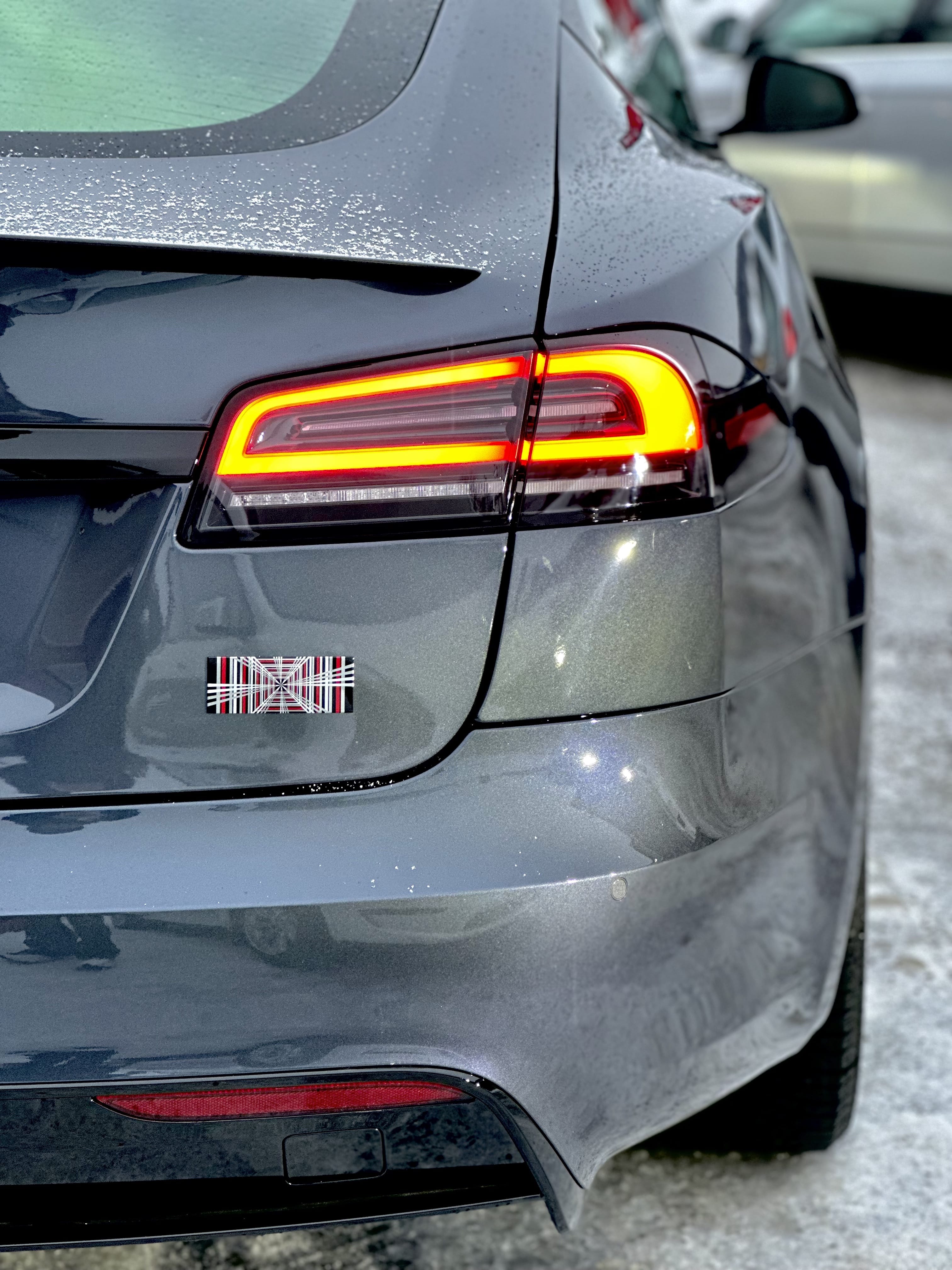 Tesla Model S med Dashcam