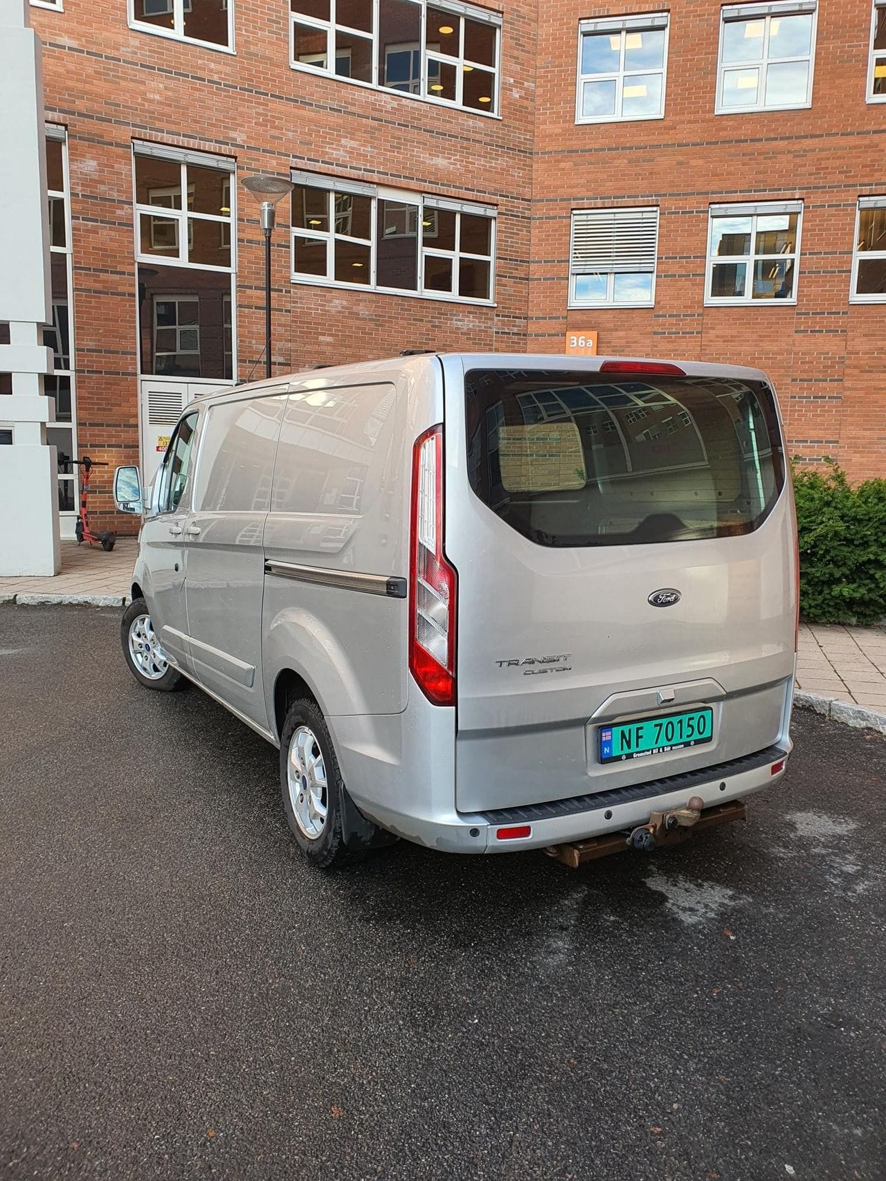 Ford Transit Custom Varebil med Cruisekontroll