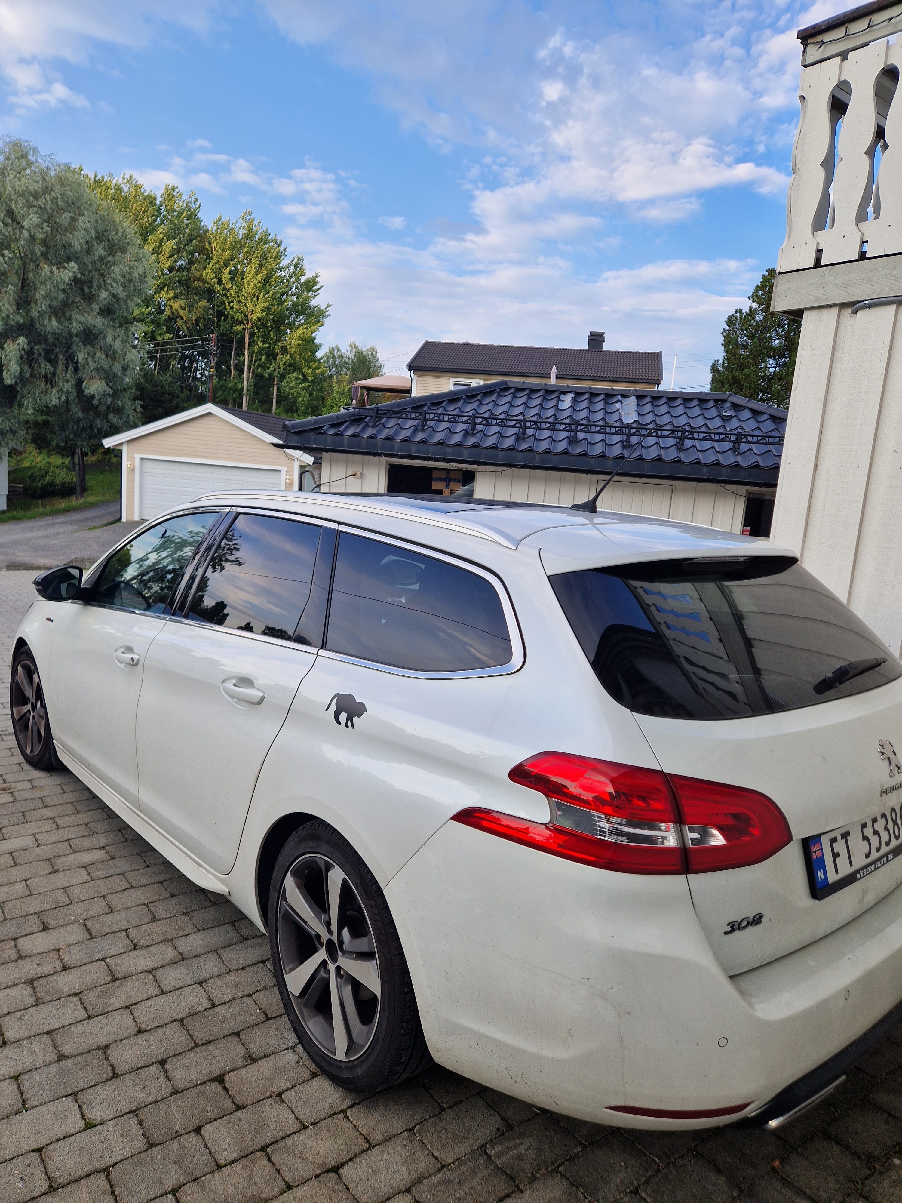 Peugeot 308 med GPS