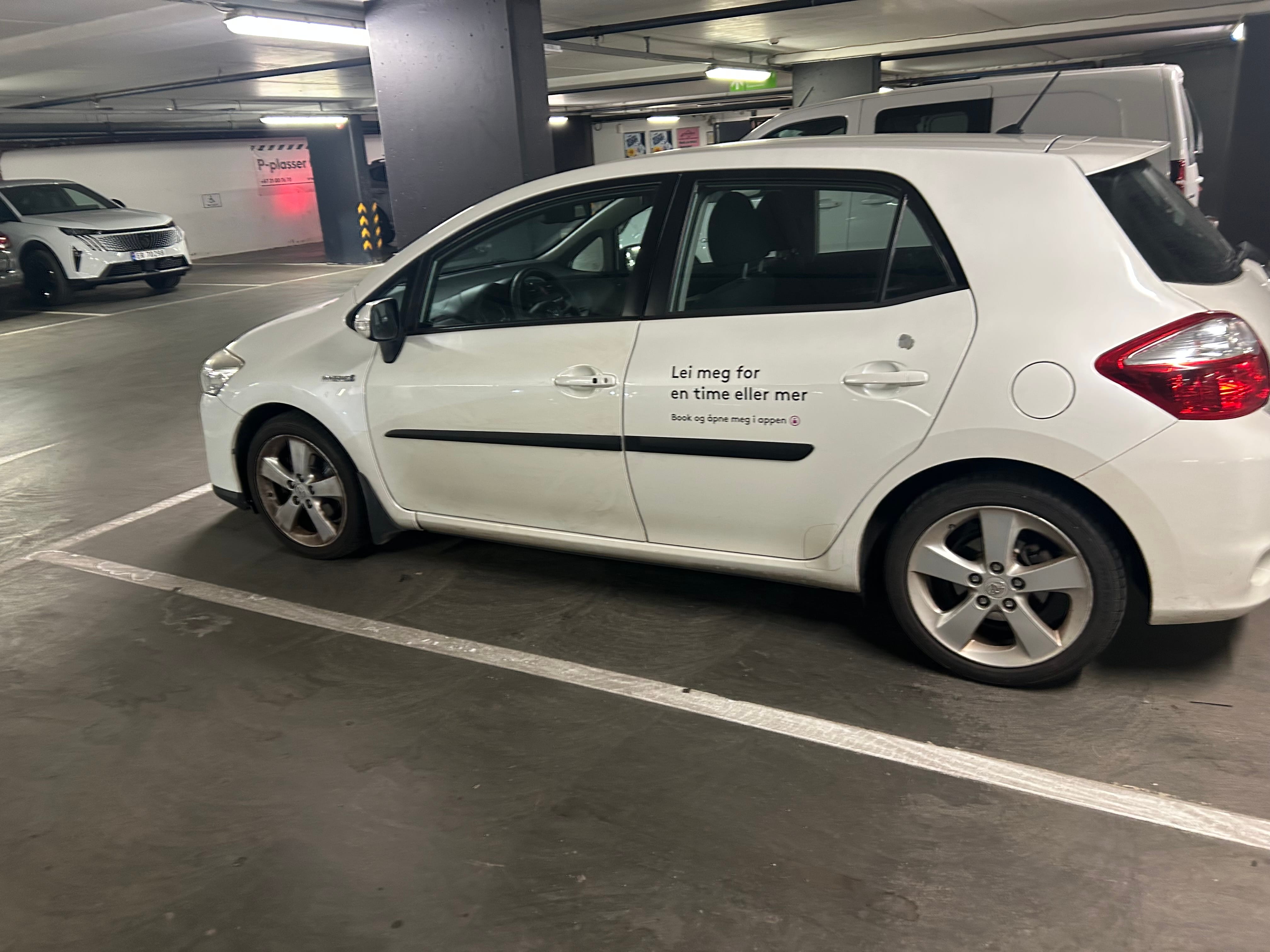 Toyota Auris with Snow tires