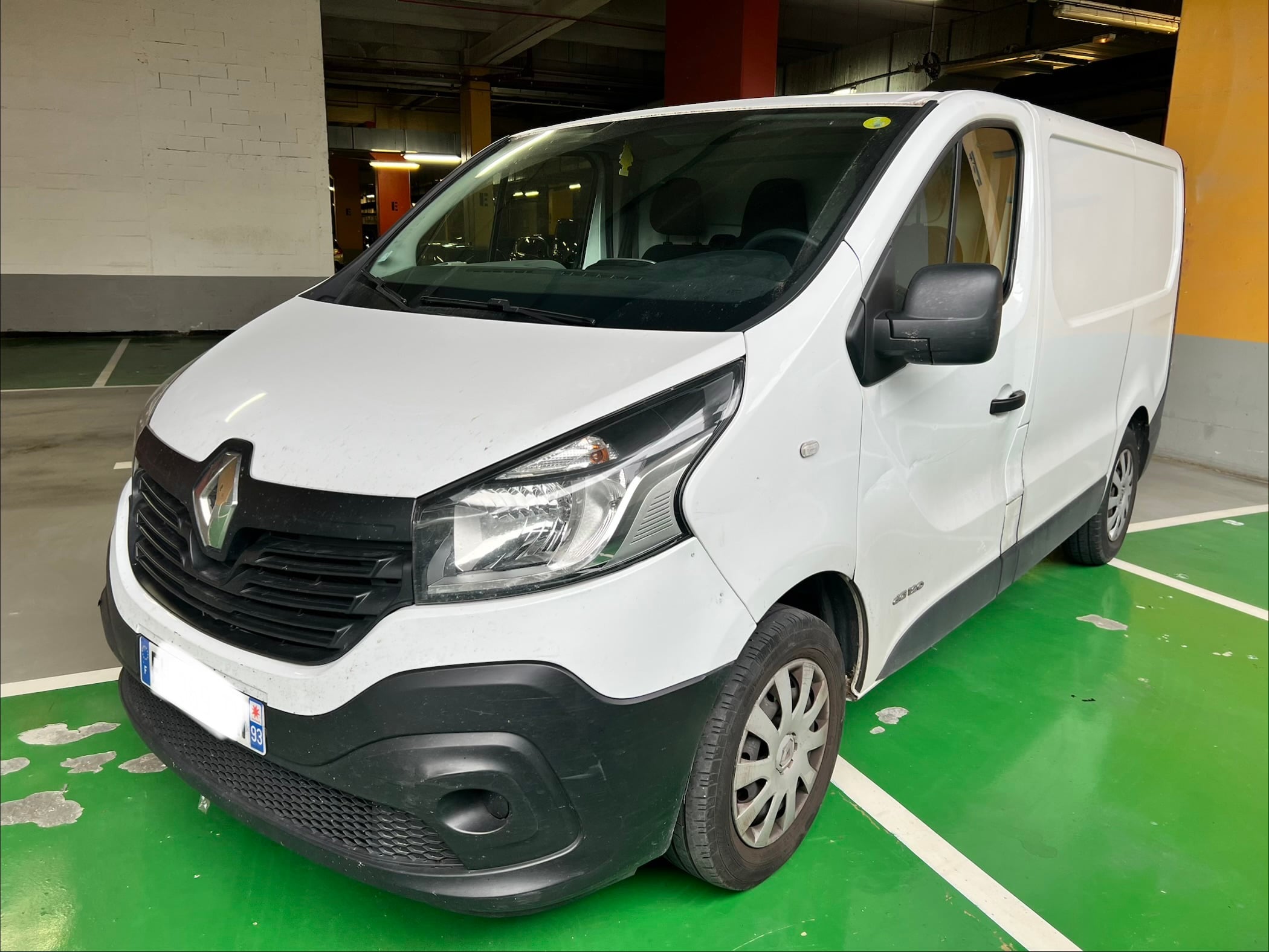 Renault Trafic 6m3 DCI 120cv Clim-Caméra recul-GPS-CarPlay - Android auto avec diable, 2016, Diesel