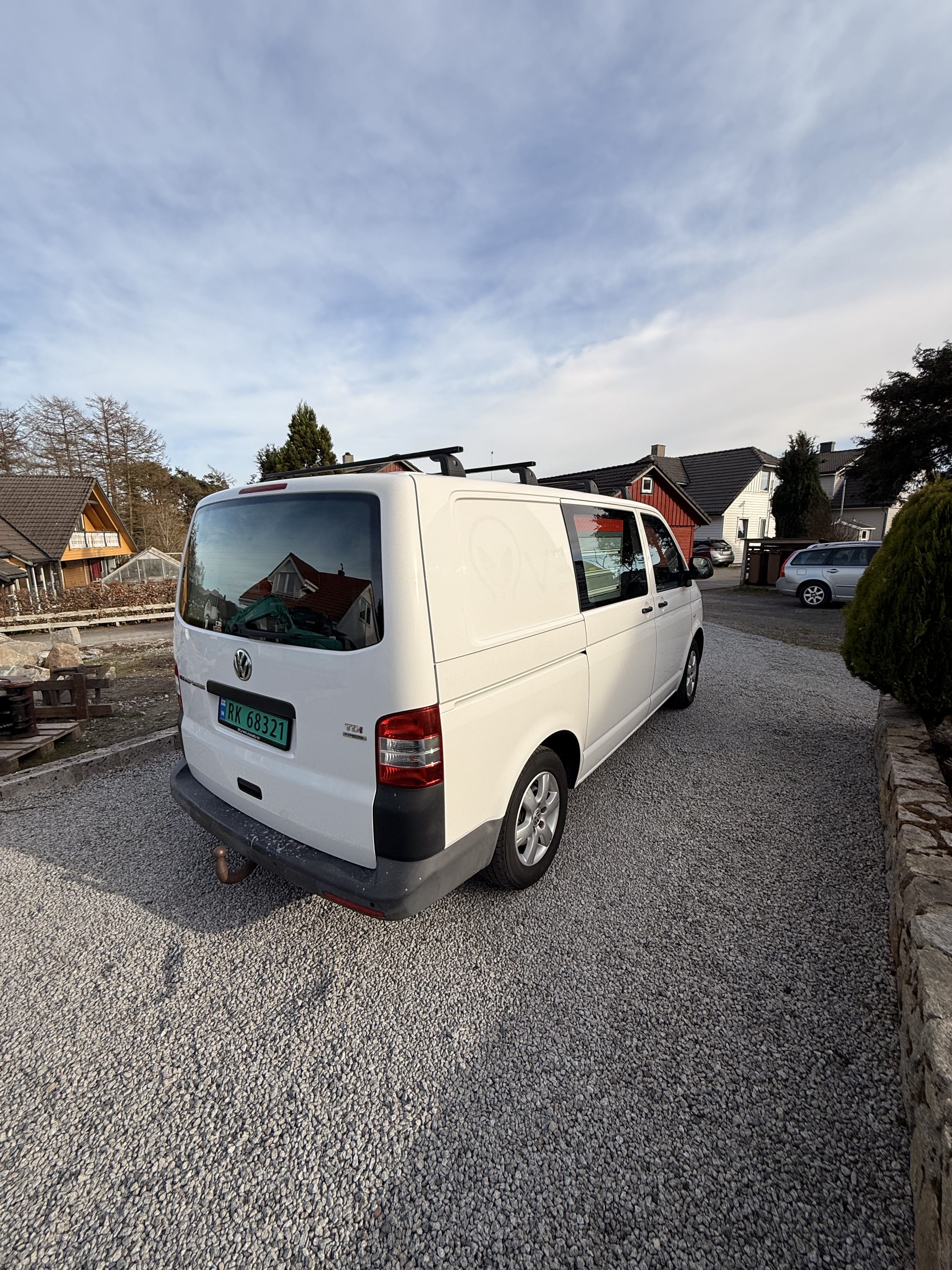 Volkswagen Transporter med Ryggekamera