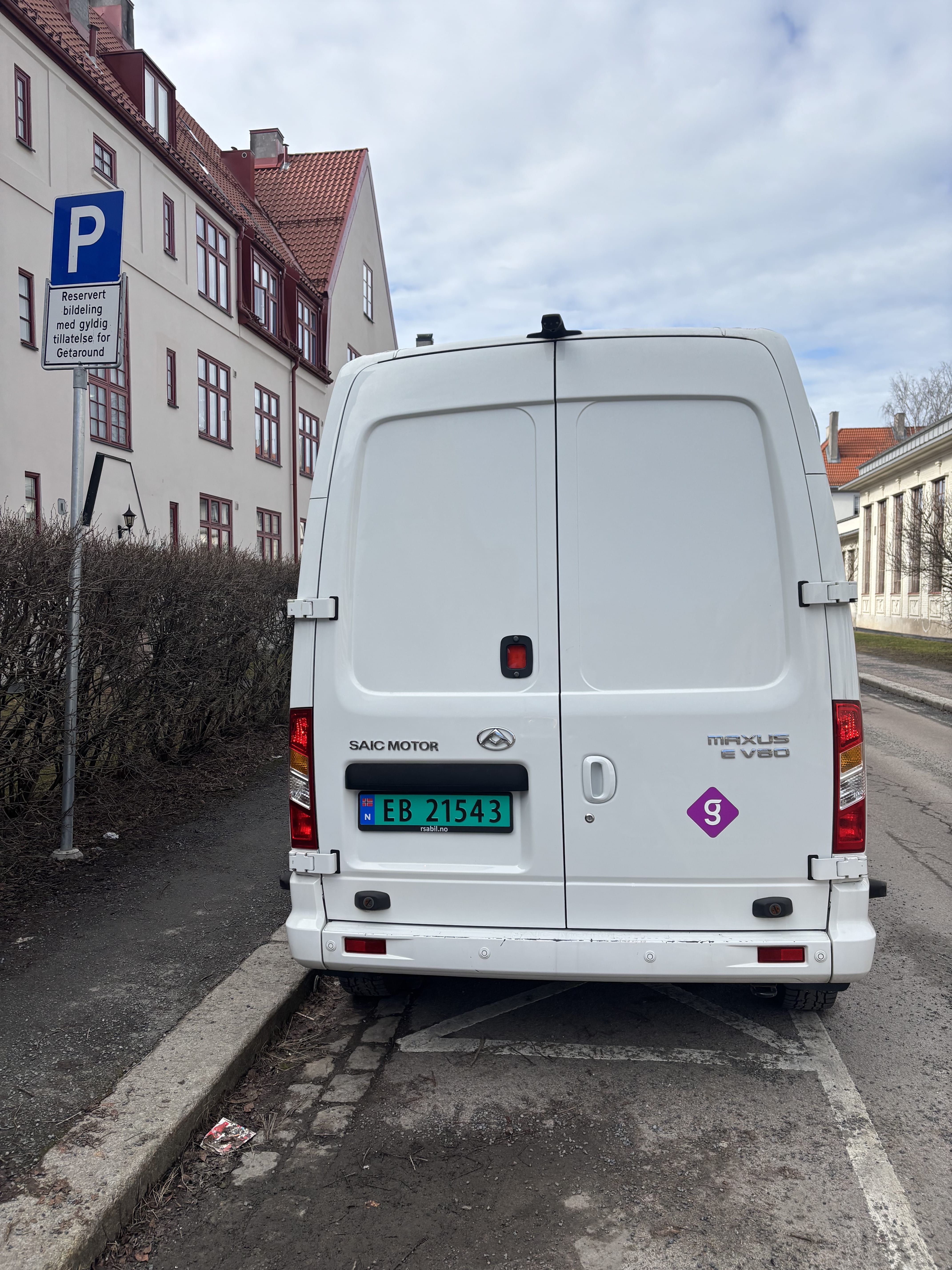 Maxus EV80 Bil 10 med Ryggekamera