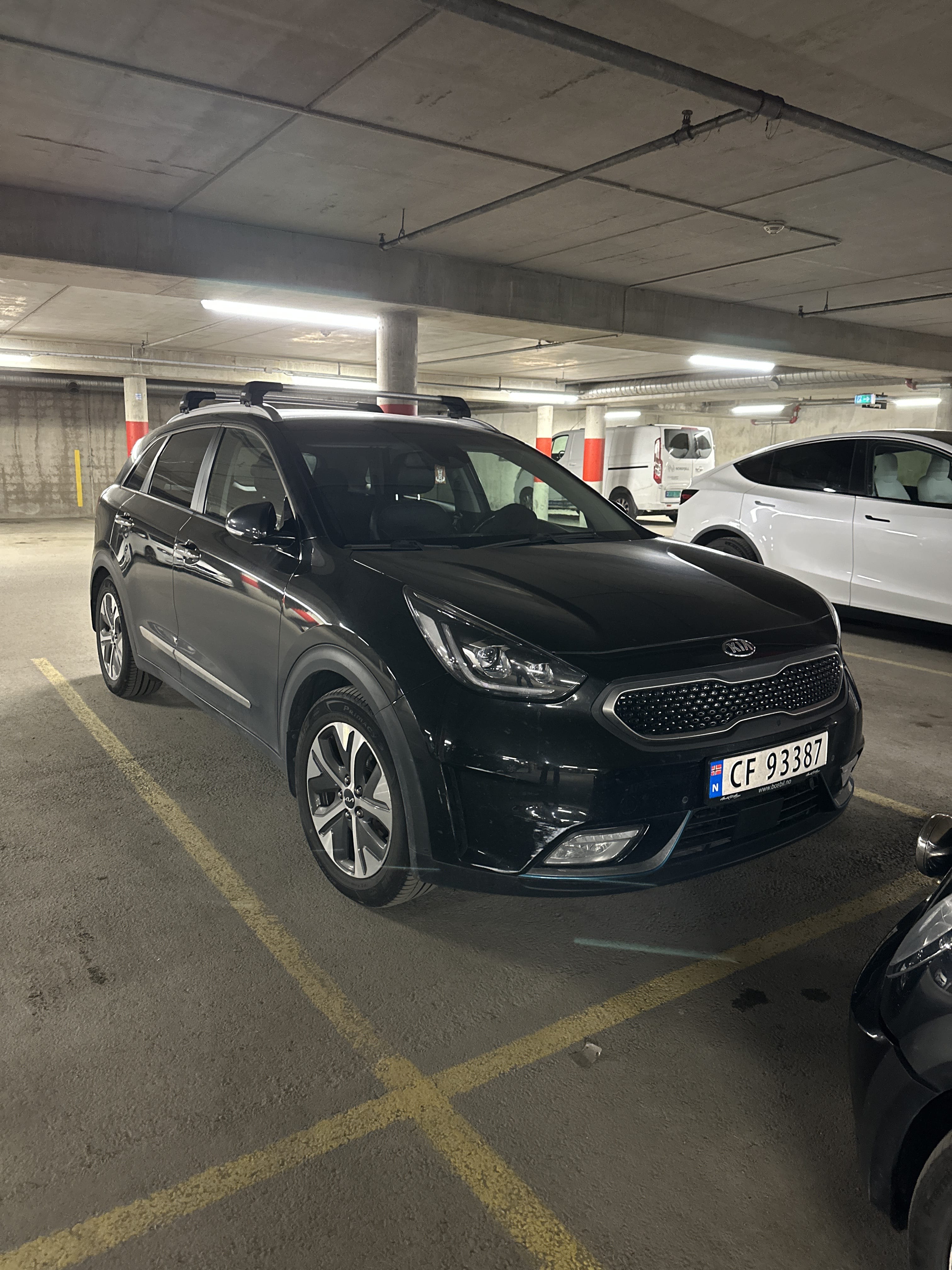 Kia Niro PHEV, 2018, Blyfri 98 / Elektrisk (hybrid), automatisk
